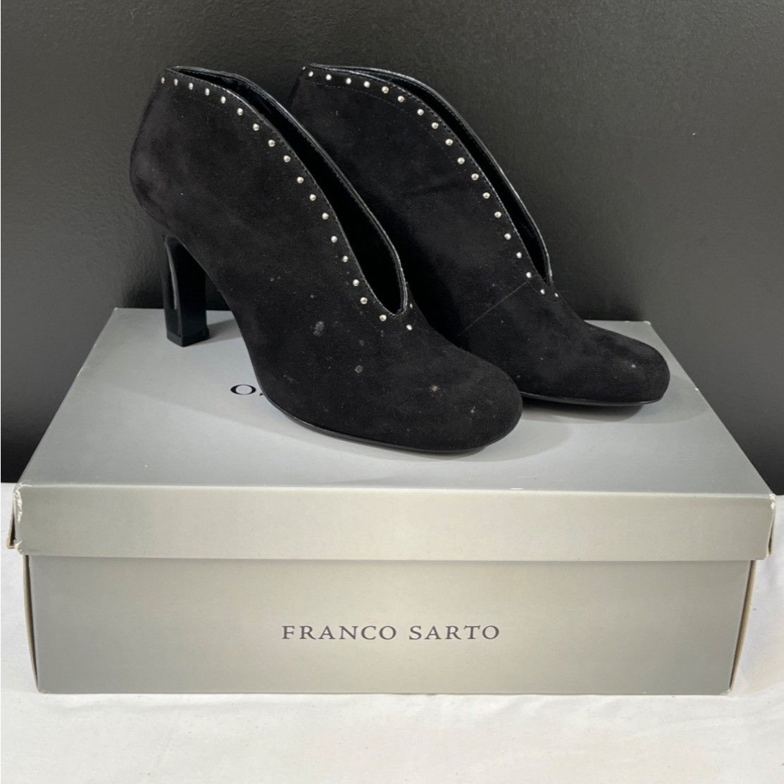 Franco Sarto Franco Sarto Peace Women's Black Shoes/Heels Size 6M SKU 557 Size US 6 / IT 36 - 1 Thumbnail