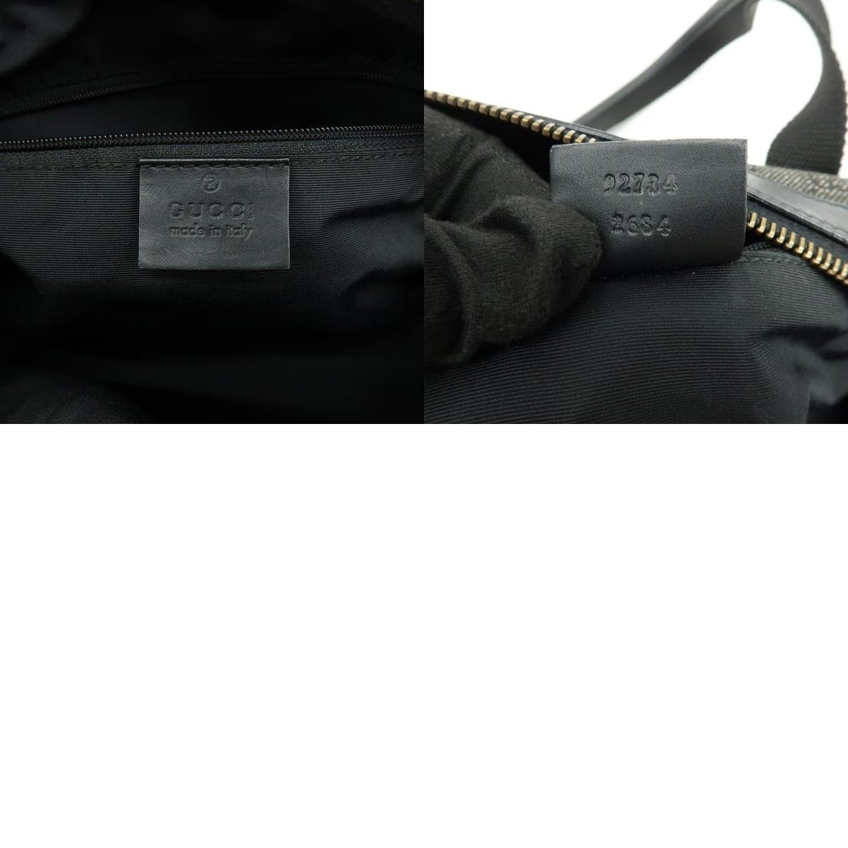 Gucci Gucci GG Supreme Duffle Bag Black Size ONE SIZE - 8 Thumbnail