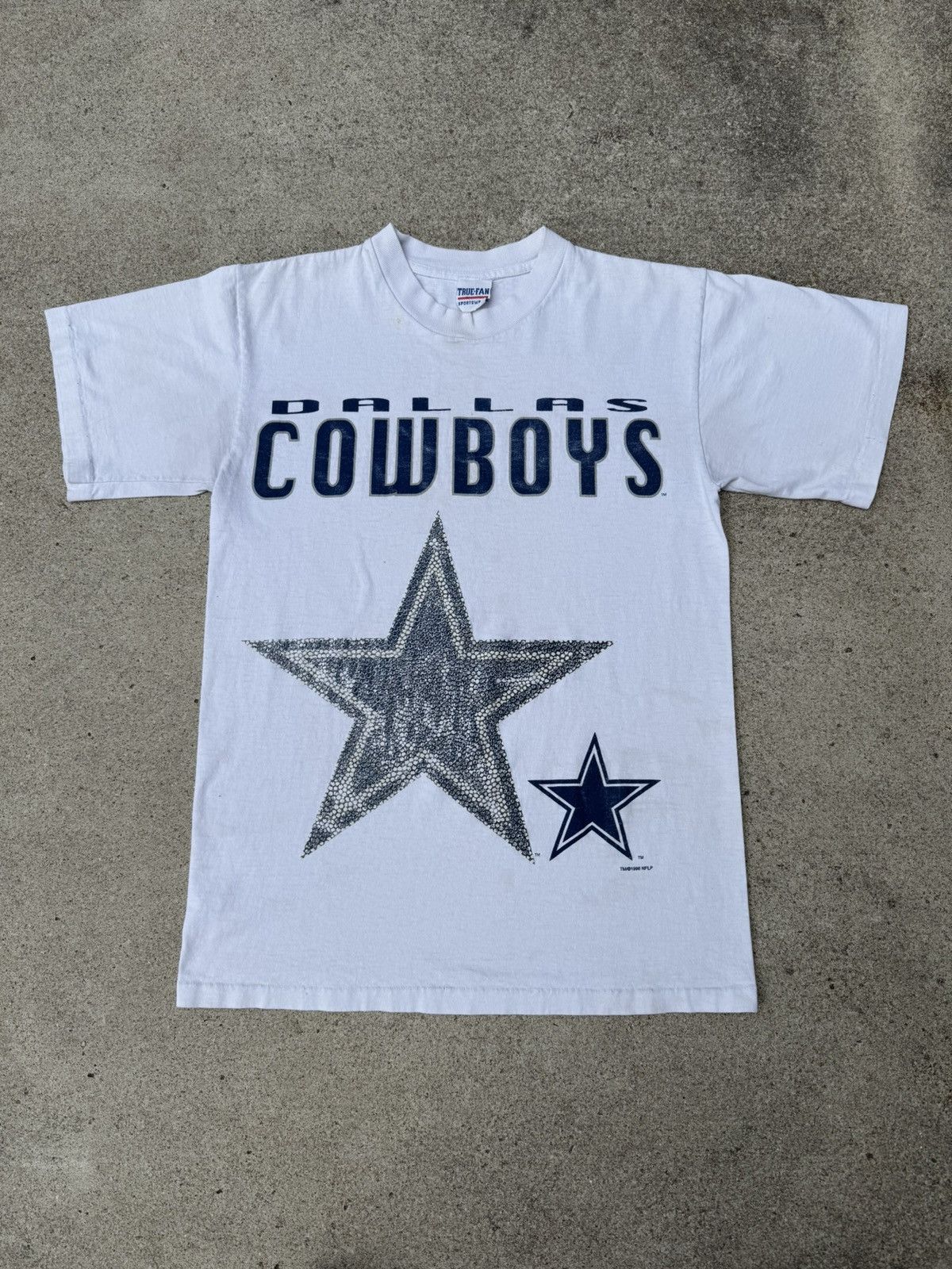 NFL × Vintage Vintage 90’s 1996 NFL Dallas Cowboys Graphic Tee Men’s S Size US S / EU 44-46 / 1 - 1 Thumbnail