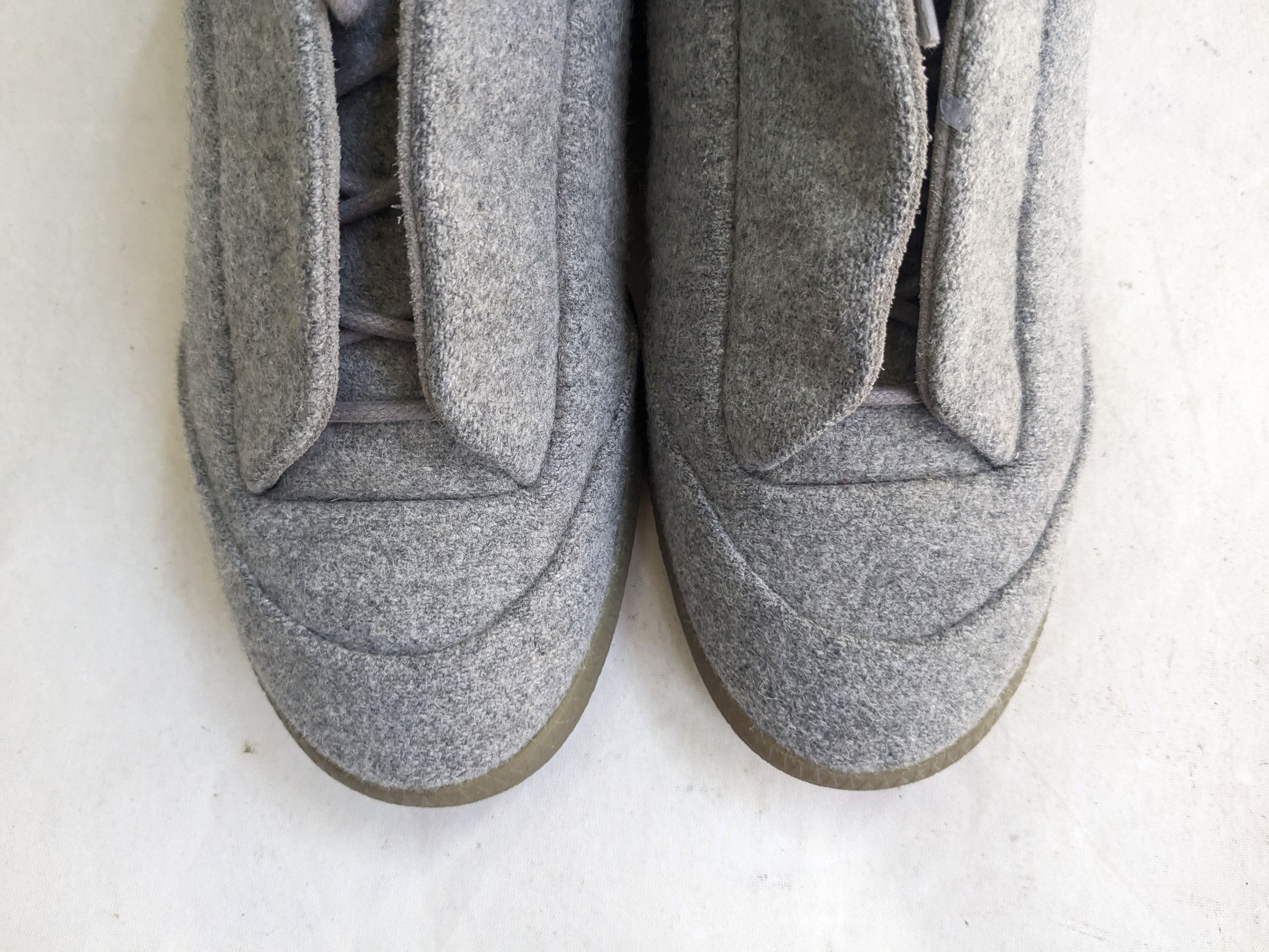Maison Margiela Maison Margiela Future Gray 8 41 Low Tops Wool Gum Size US 8 / EU 41 - 2 Thumbnail