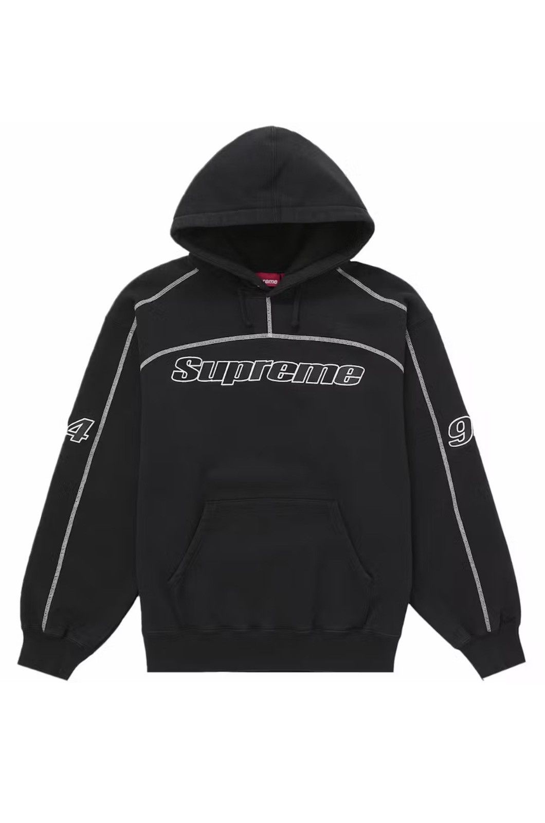 Supreme Supreme Overlock hooded sweatshirt (XXL) SHIPS WITHIN 24 HRS Size US XXL / EU 58 / 5 - 1 Thumbnail