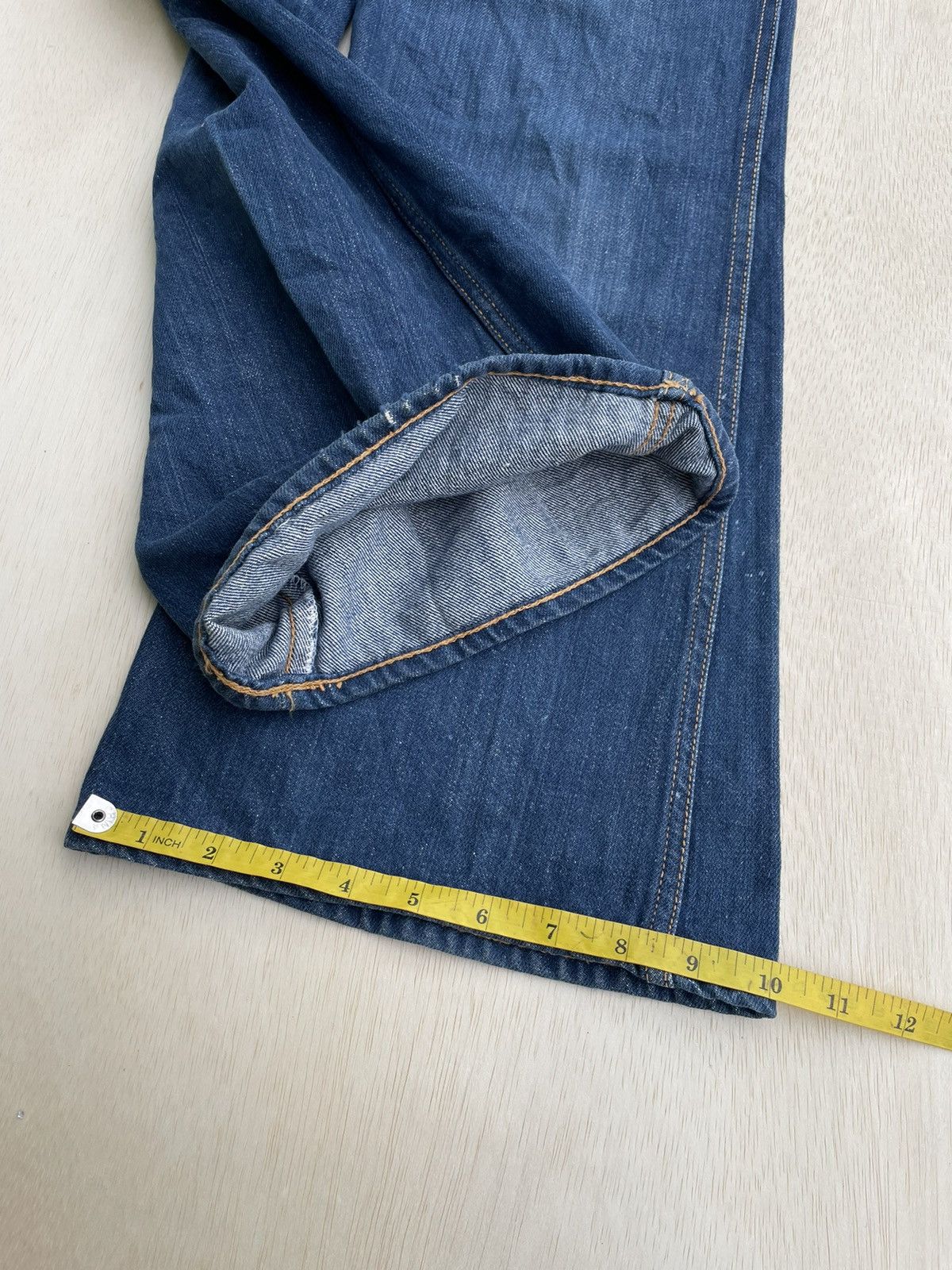 If Six Was Nine × Japanese Brand × Vintage Vintage Flare Indianax Jeans Bootcut Size 30" / US 8 / IT 44 - 14 Thumbnail