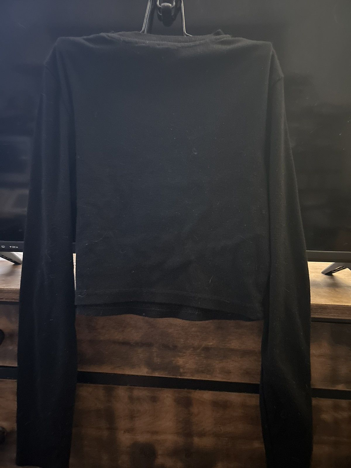Shein Cropped black bat top Size M / US 6-8 / IT 42-44 - 2 Thumbnail