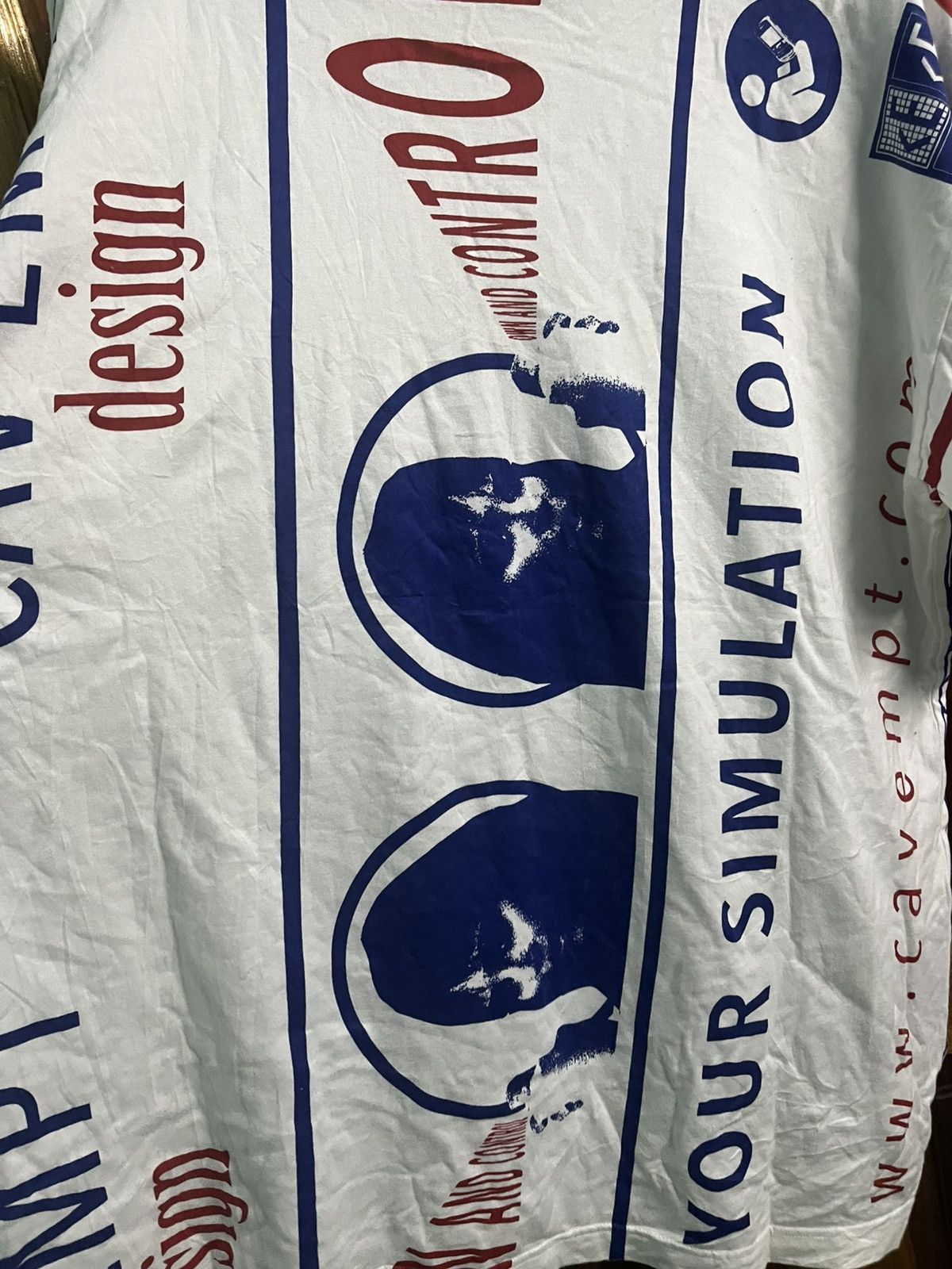 Cav Empt Cav Empt “Individualism” Big T Shirt 2018SS Collection Store Size US L / EU 52-54 / 3 - 8 Thumbnail