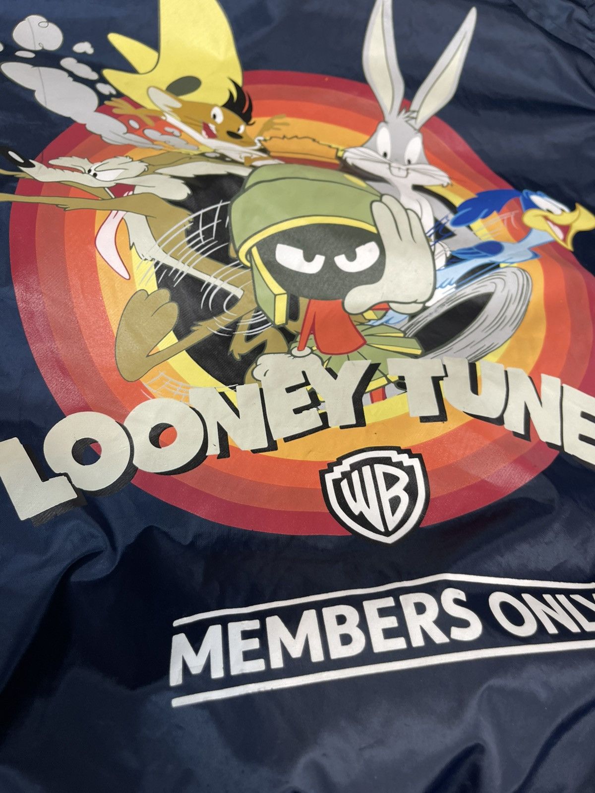Warner Bros Warner Bros Looney Tunes Members Only Jacket Sz M Size US M / EU 48-50 / 2 - 15 Thumbnail