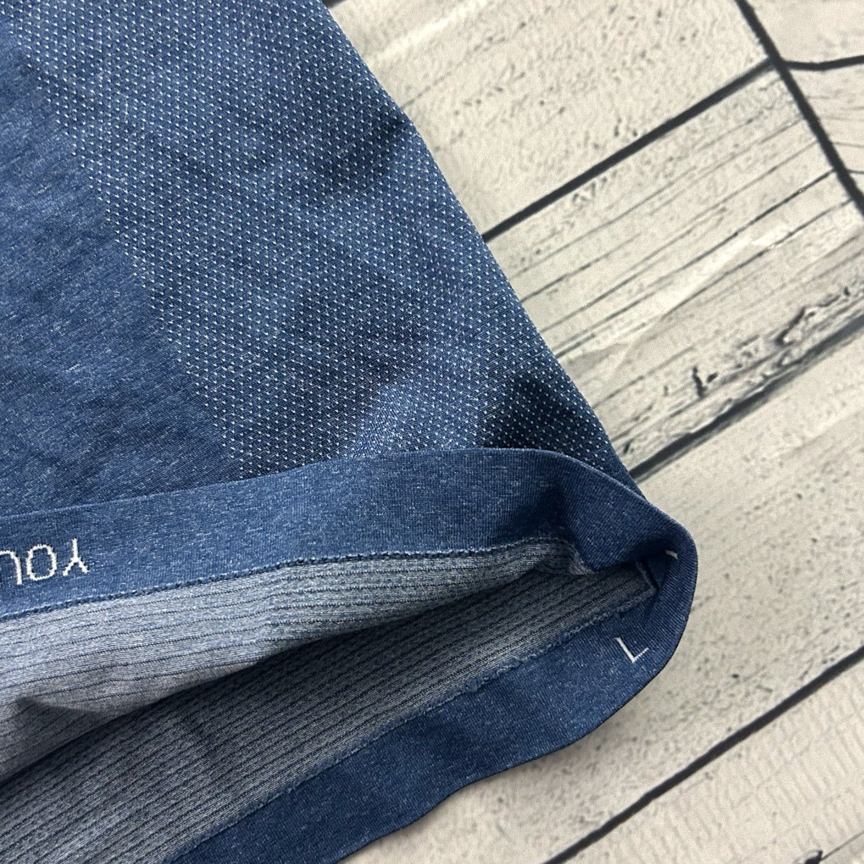Lululemon Lululemon Metal Vent Tech Long Sleeve 1/4 Zip Lightweight Hoodie Men's Large Blue Jacket Activewear Size US L / EU 52-54 / 3 - 4 Thumbnail