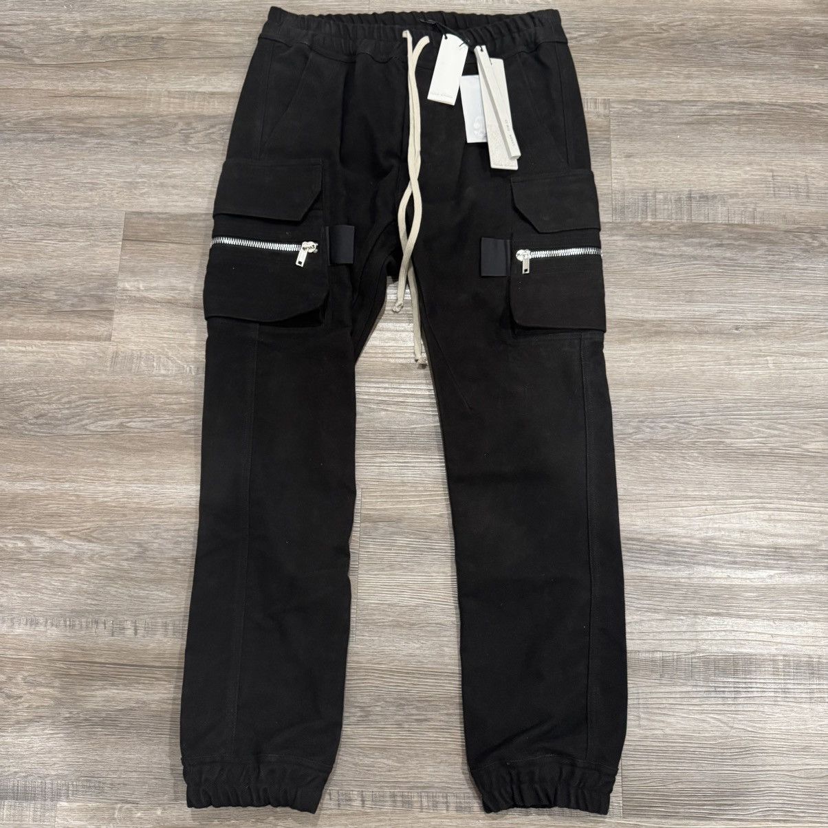 Rick Owens Rick Owens Mastodon Cargo Pants in Black Size US 38 / EU 54 - 2 Thumbnail