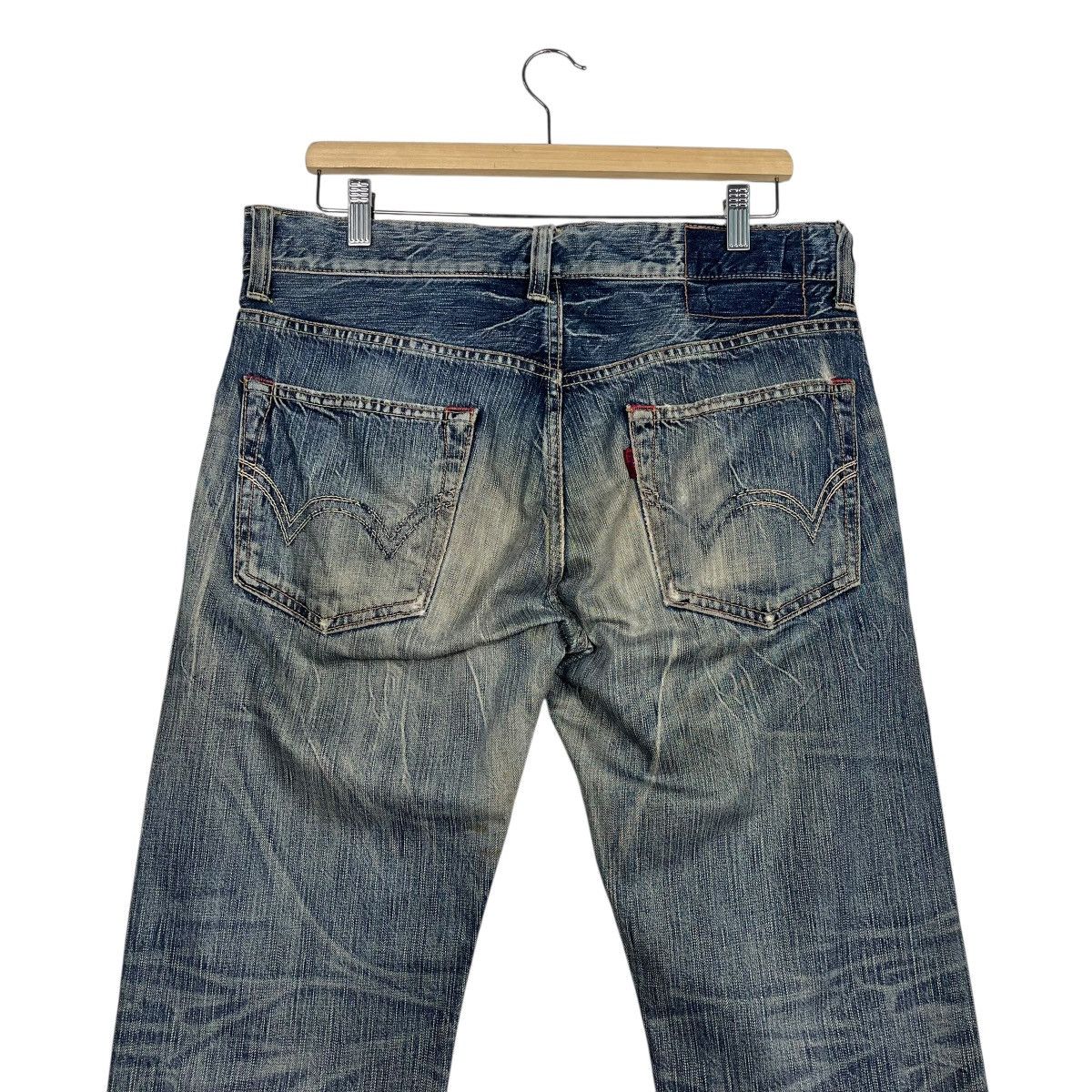 Edwin Vintage Edwin Distressed Denim Jeans Size US 34 / EU 50 - 9 Thumbnail