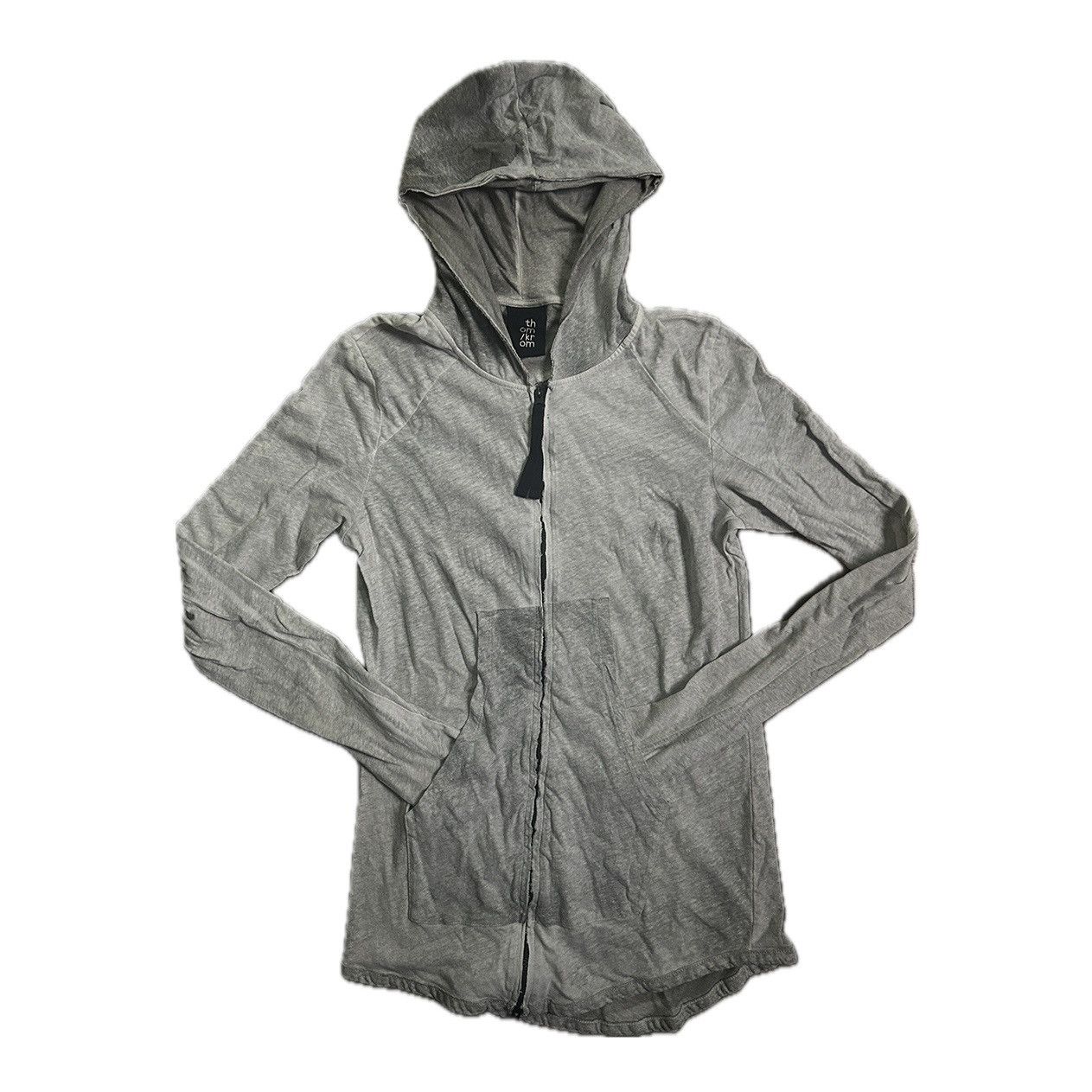 Thom Krom Object Dyed zip up hoodie