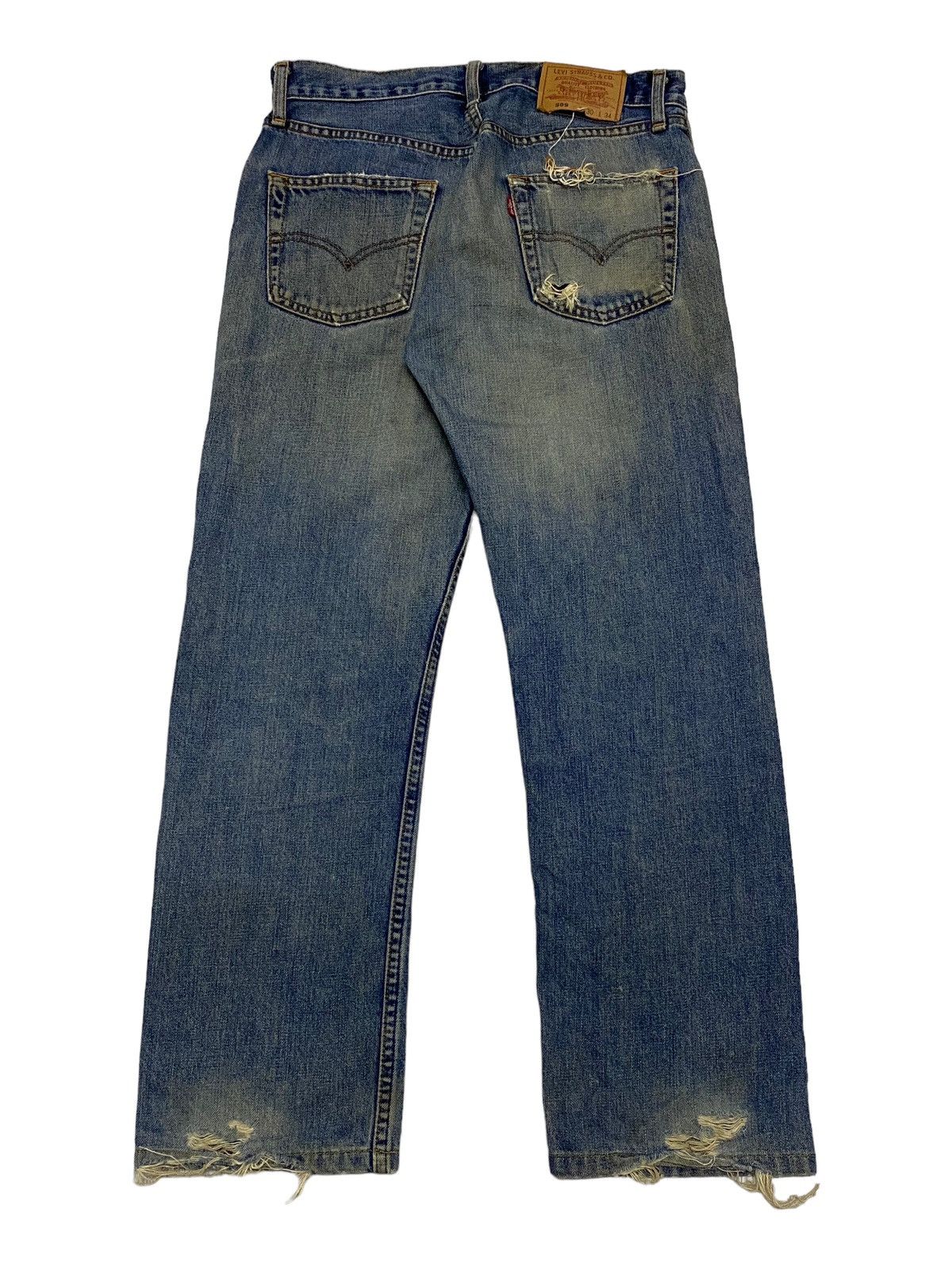 Japanese Brand × Levi's Levis Vintage Clothing 509 Mud Max Washed Coffee Button Fly Size US 29 - 2 Thumbnail