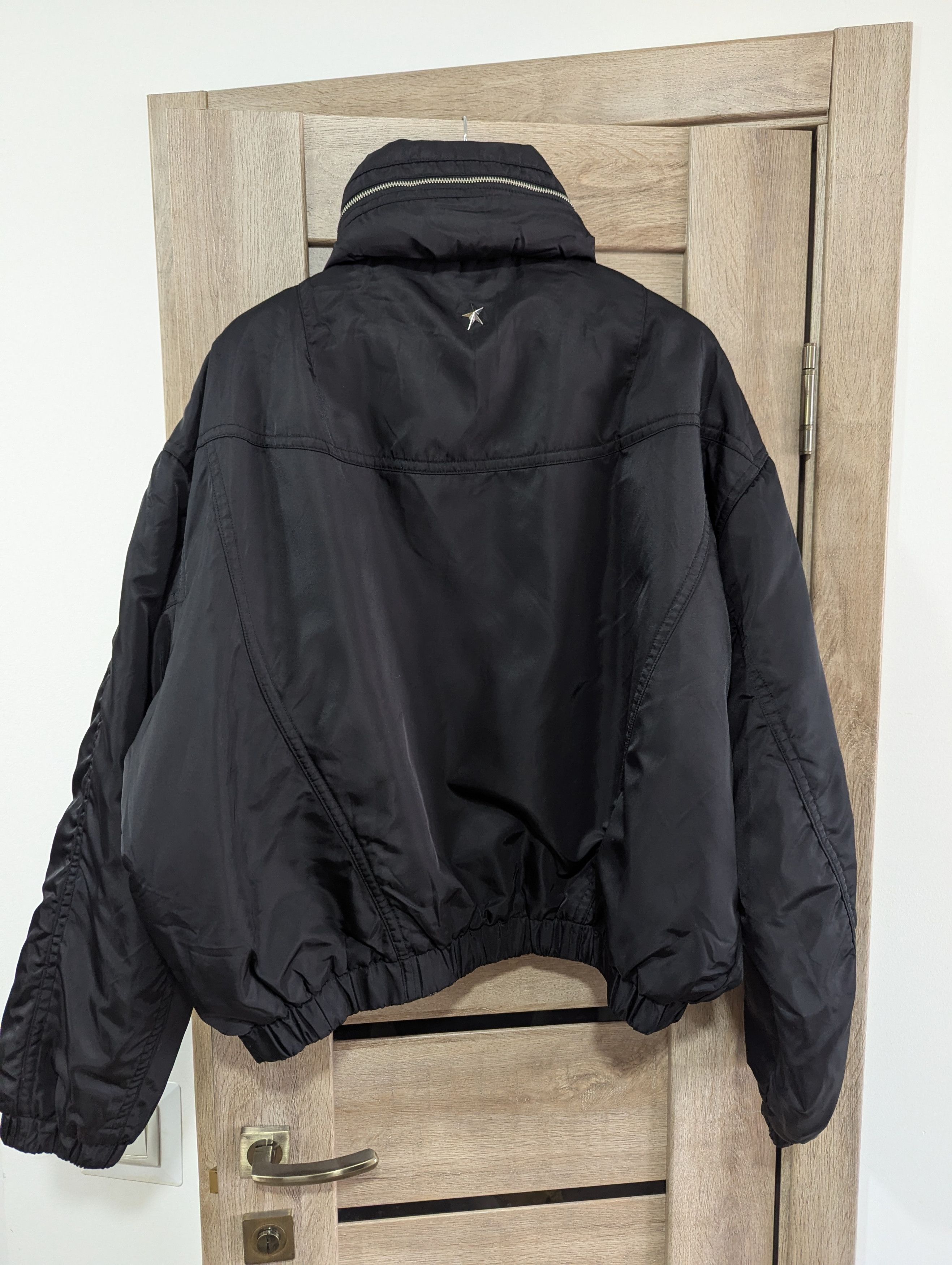 Thierry Mugler Mugler H&M Nylon Parachute Jacket Black Men's Size XL Size US XL / EU 56 / 4 - 10 Thumbnail
