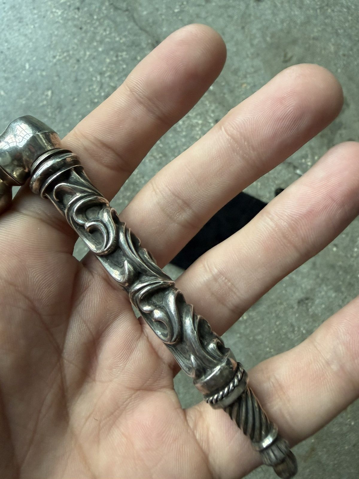 Chrome Hearts Chrome Hearts Silver Smoking Pipe NEW UNUSED Size ONE SIZE - 6 Thumbnail