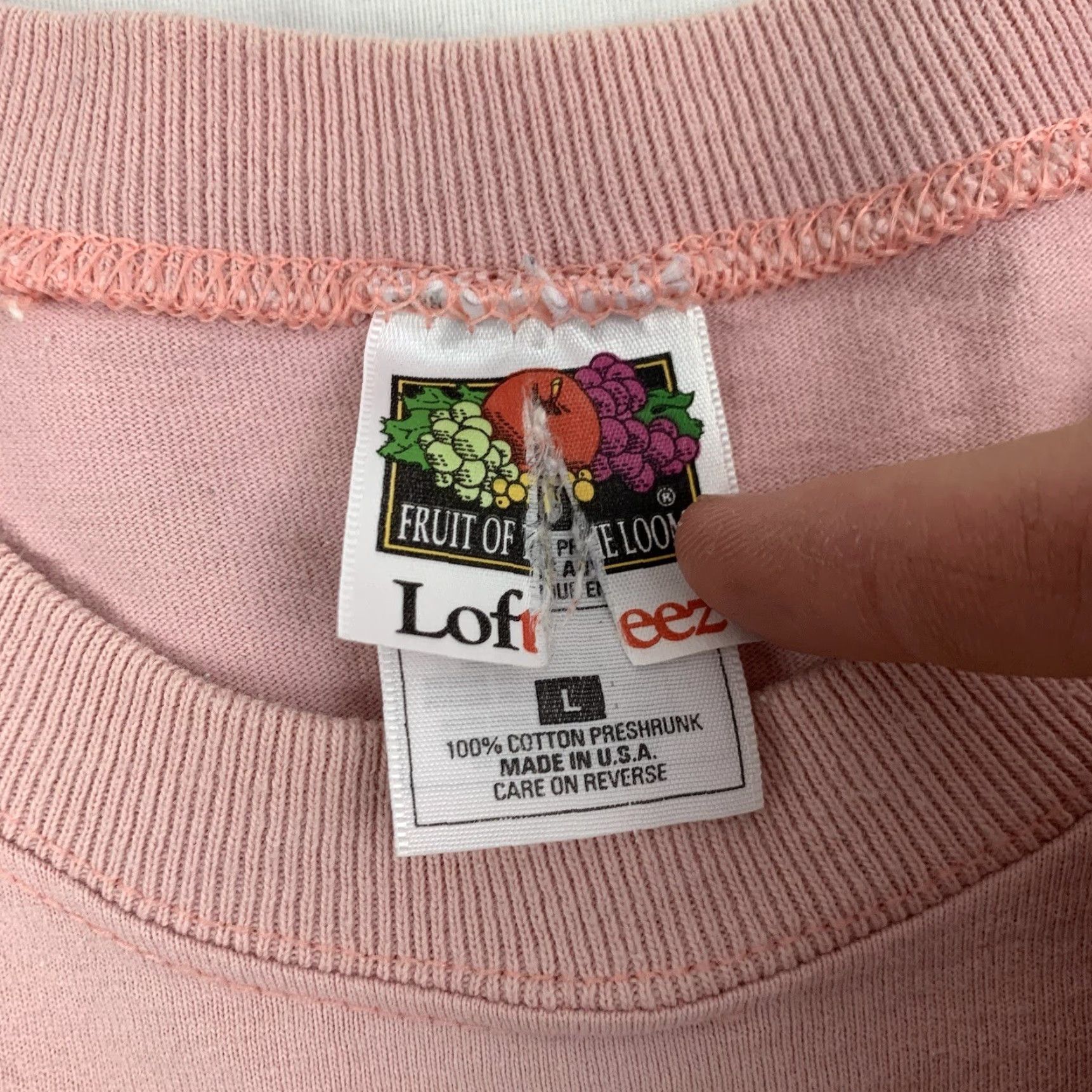 Fruit Of The Loom VINTAGE Myrtle Beach 1997 Spring Rally Biker Shirt Adult Large Pink Motorcycle Shirt Mens 90s Fruit of the Loom T-Shirt Size US L / EU 52-54 / 3 - 4 Thumbnail