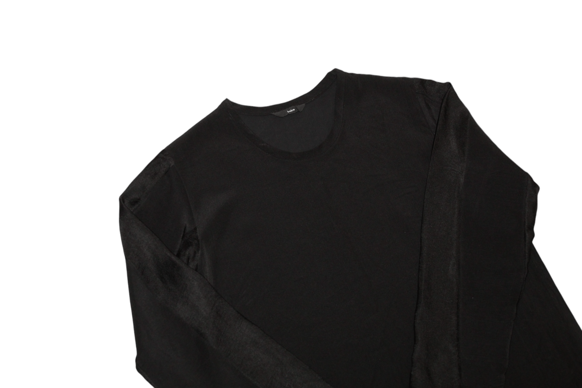 Bajra × Japanese Brand 💥BAJRA Japan Silk Taped Sleeves Black Glossy Jersey T-shirt Size US S / EU 44-46 / 1 - 8 Thumbnail