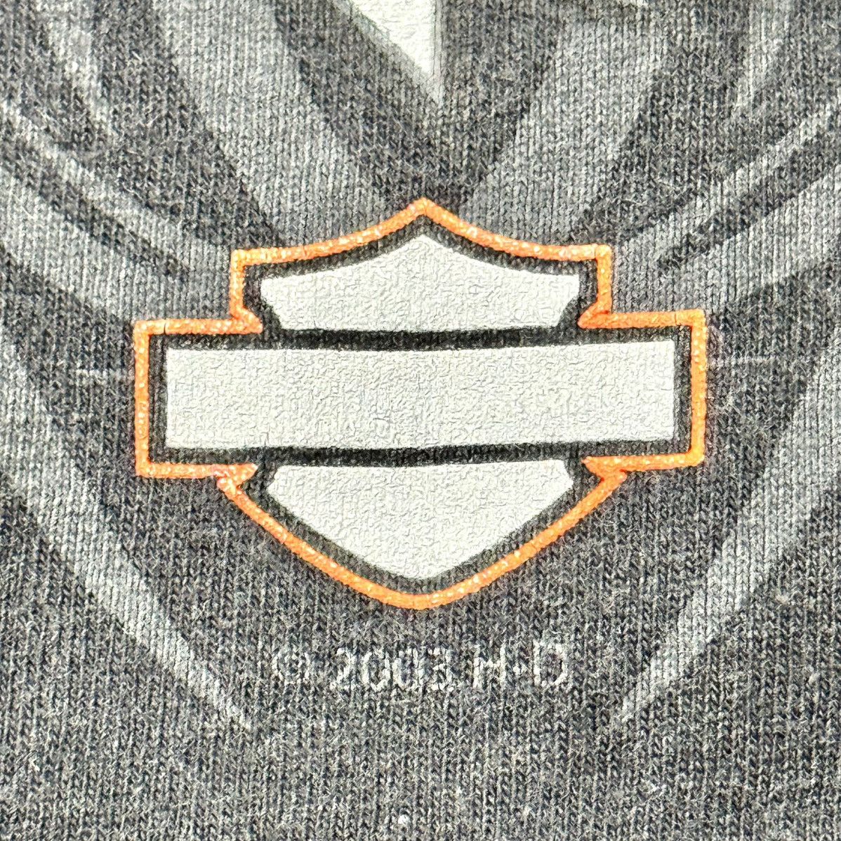 Harley Davidson Vintage 2003 Harley Davidson Spider Web Longsleeve Tshirt Size US M / EU 48-50 / 2 - 6 Thumbnail