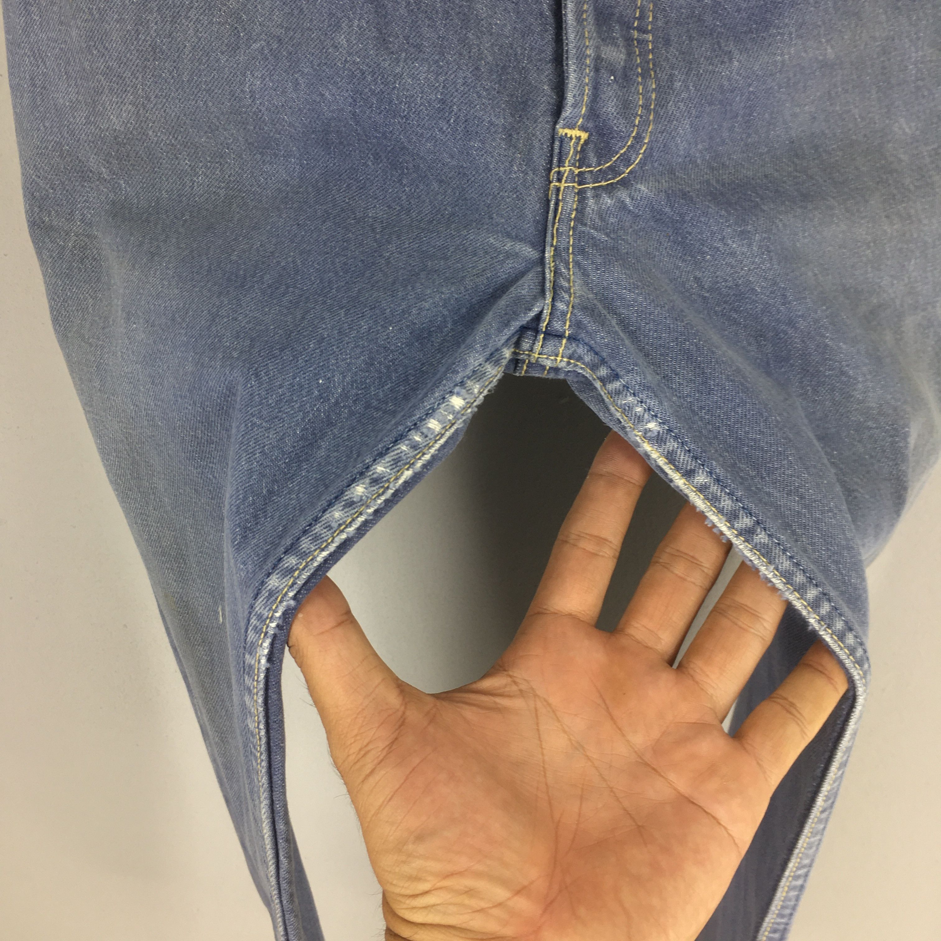 Levi's Size 29x30 Vintage 90s Levi's 501 Straight Leg Jeans S1630 Size US 29 - 5 Thumbnail