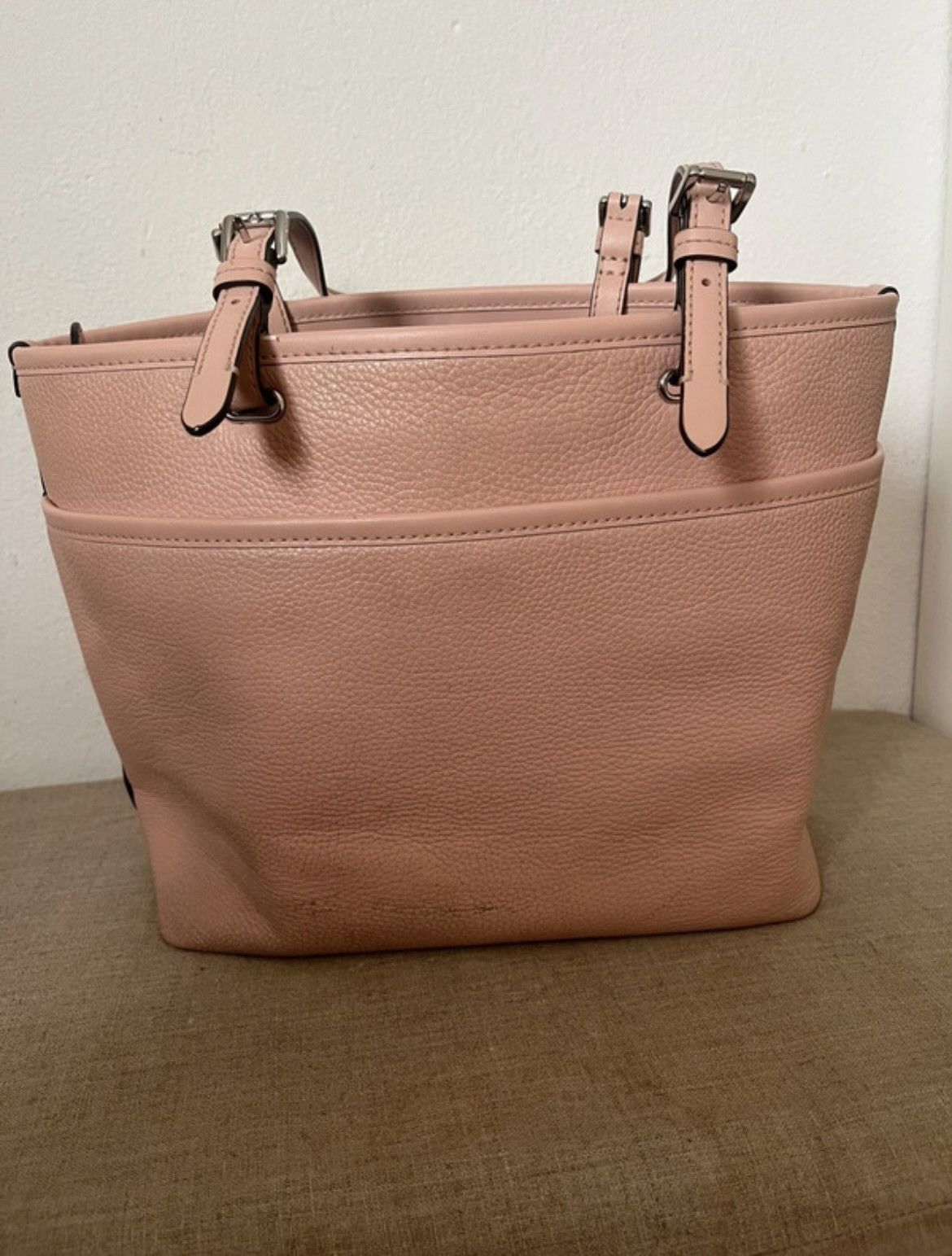 Michael Kors Michael Kors Pink Tote Bag Luxury Material Size ONE SIZE - 4 Thumbnail