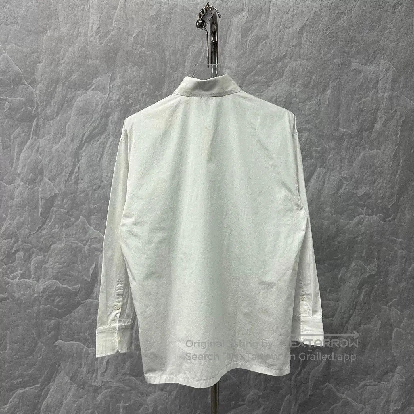 Prada prada long sleeve triangle logo shirt. Size US M / EU 48-50 / 2 - 4 Thumbnail