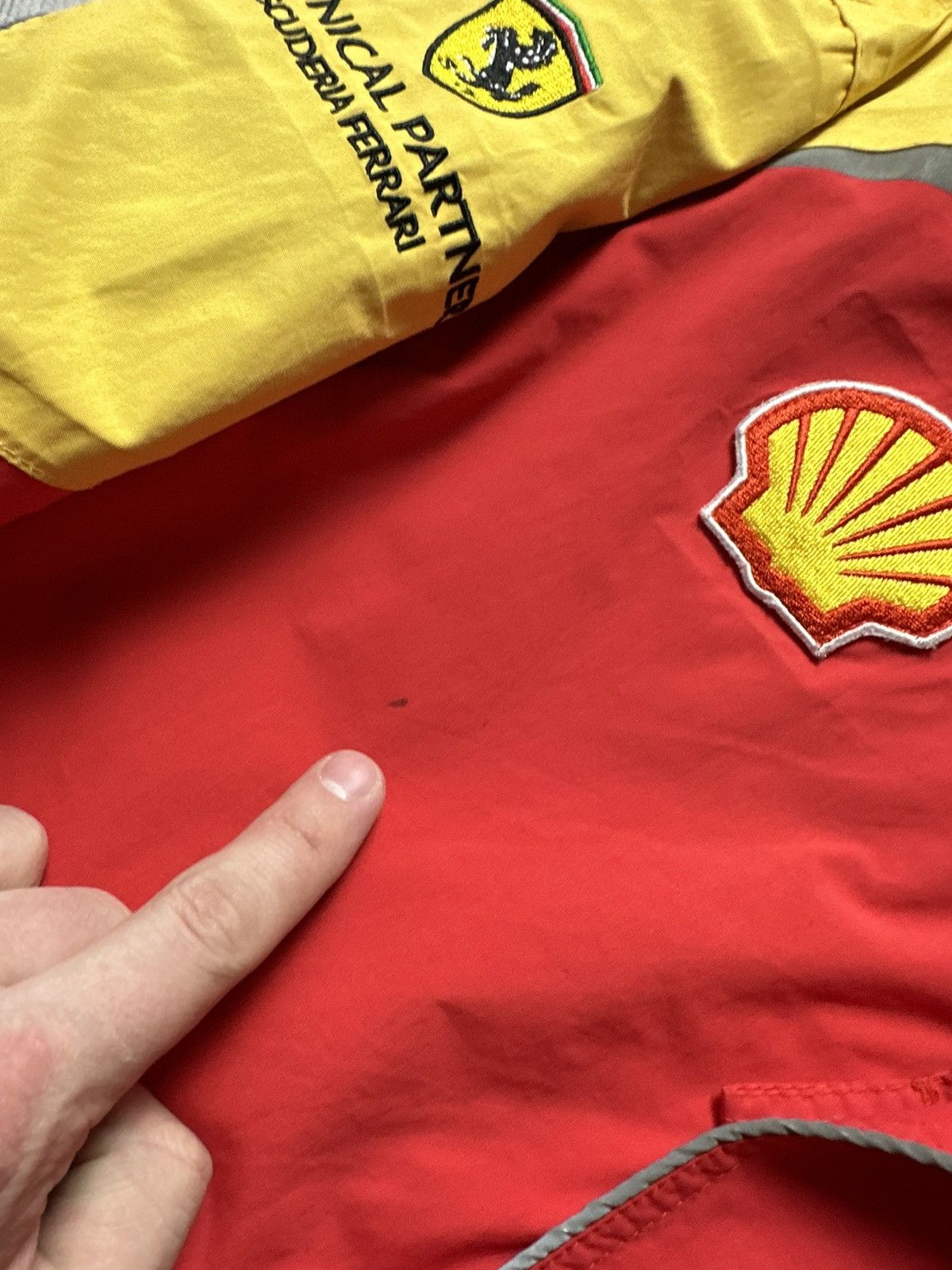 Ferrari × Vintage Vintage Ferrari racing jacket size S unisex logo shell Size US S / EU 44-46 / 1 - 6 Thumbnail
