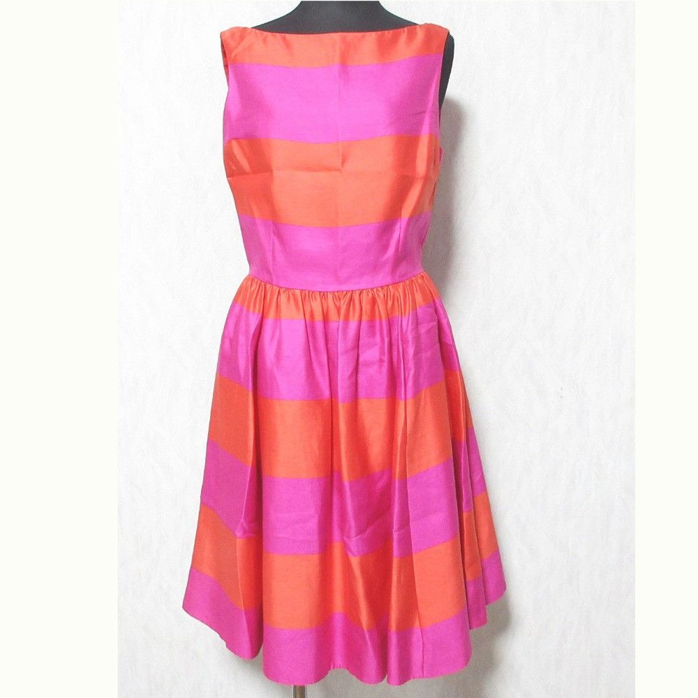 Kate Spade Kate Spade New York Sleeveless Stripe Dress Cotton Dresses DUTY  FREE for USA