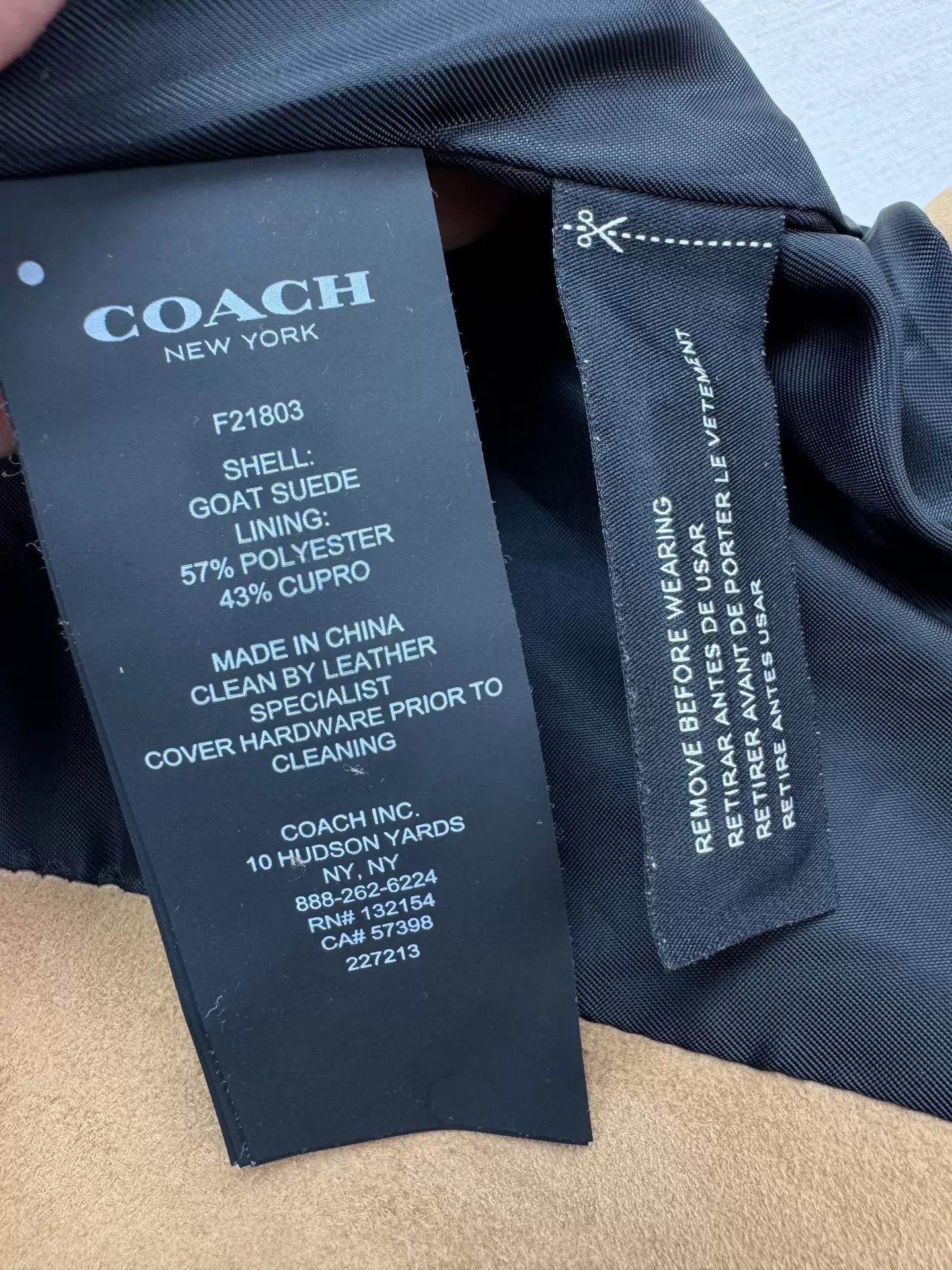 Coach Coach Sheepskin Coat S 1W Like New Size S / US 4 / IT 40 - 5 Thumbnail