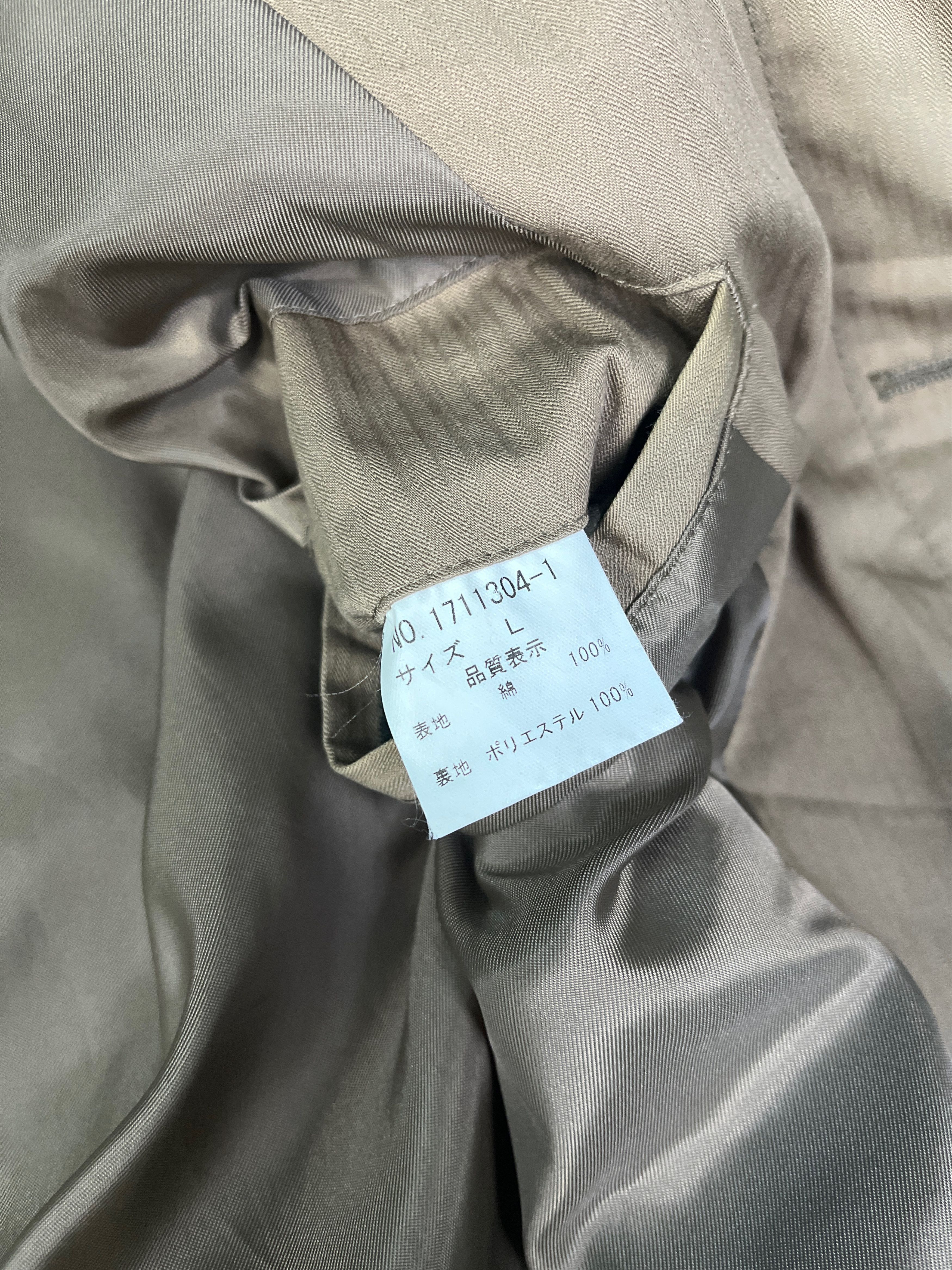 Tete Homme Tete Homme Kazutaka Kato Button Up Short Trench Coat Size US S / EU 44-46 / 1 - 10 Thumbnail