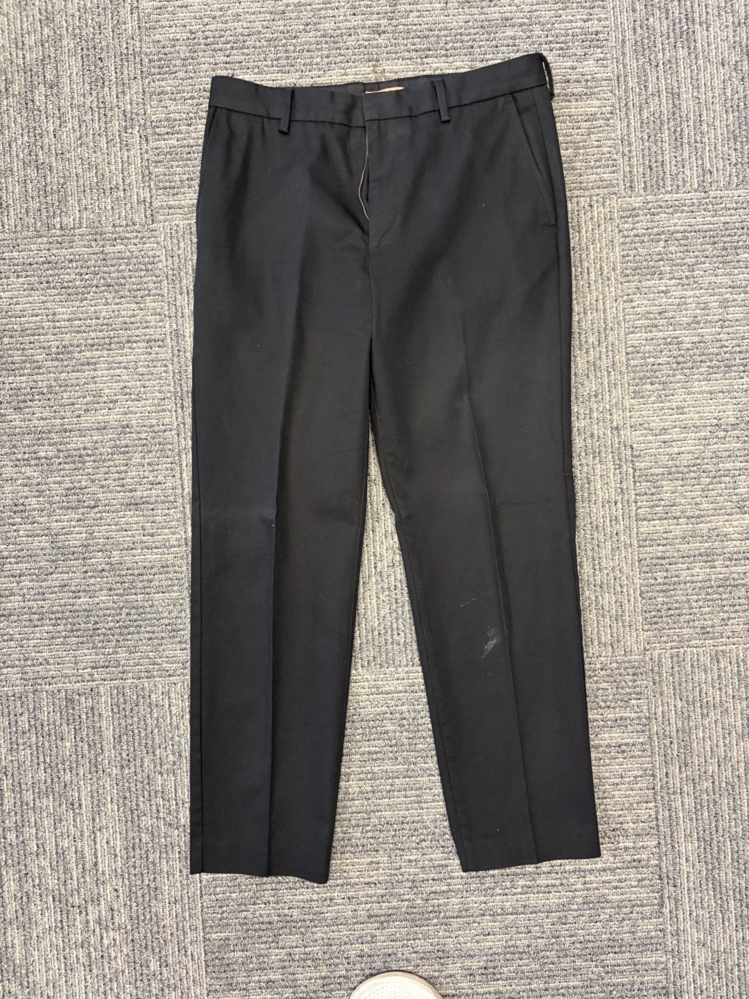 Acne Studios Acne Studios Chino jet black sz34 Size US 34 / EU 50 - 1 Thumbnail