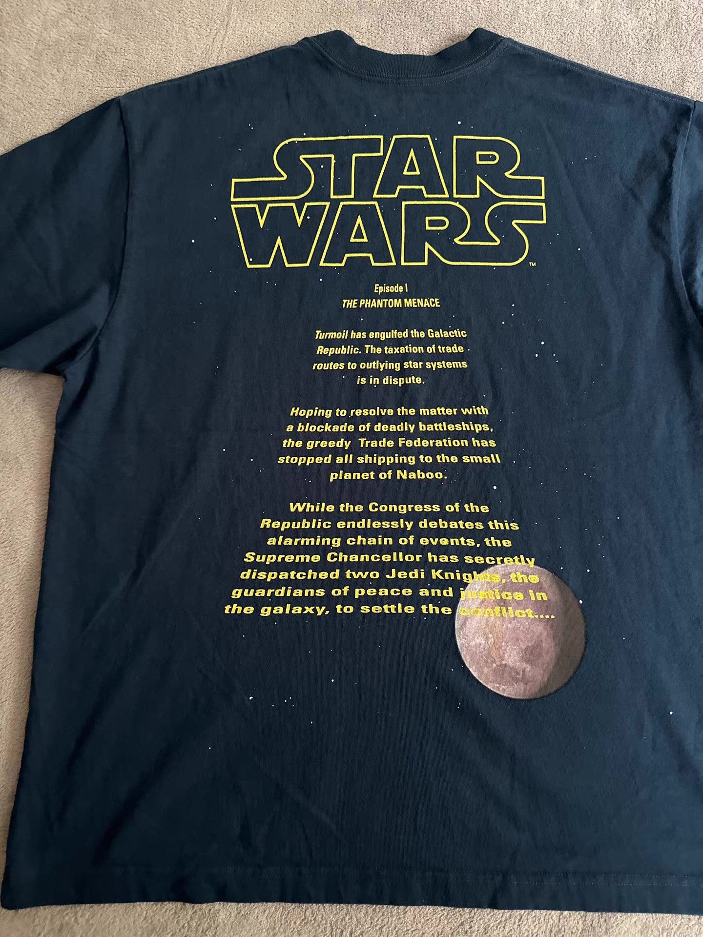 Polo Ralph Lauren atmos x Star Wars Star Wars Planet T-Shirt Ｑ22 Size US XL / EU 56 / 4 - 5 Thumbnail