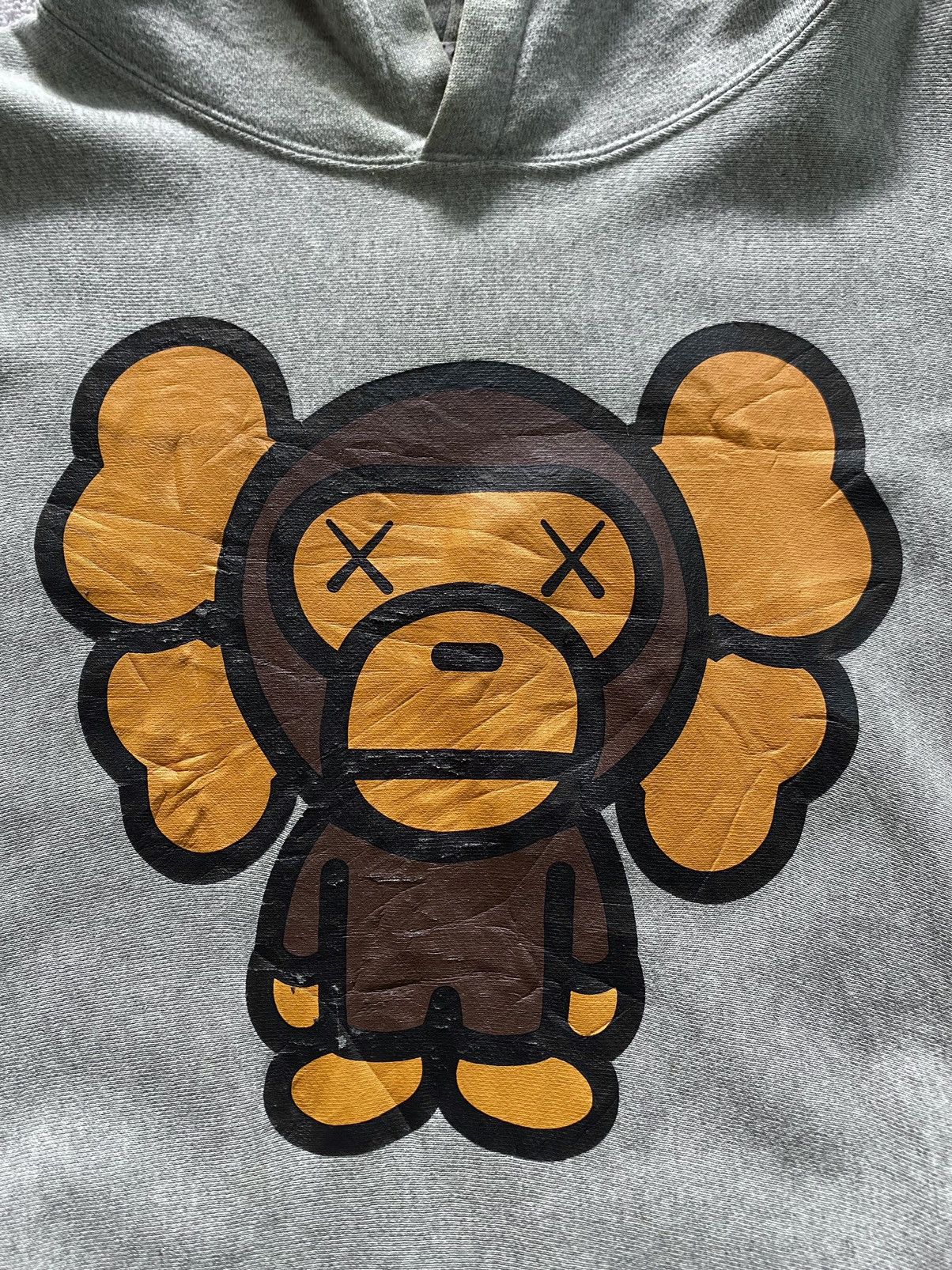 Bape × Kaws Vintage Bape x Kaws Baby Milo Pullover Hoodie Size US S / EU 44-46 / 1 - 4 Thumbnail