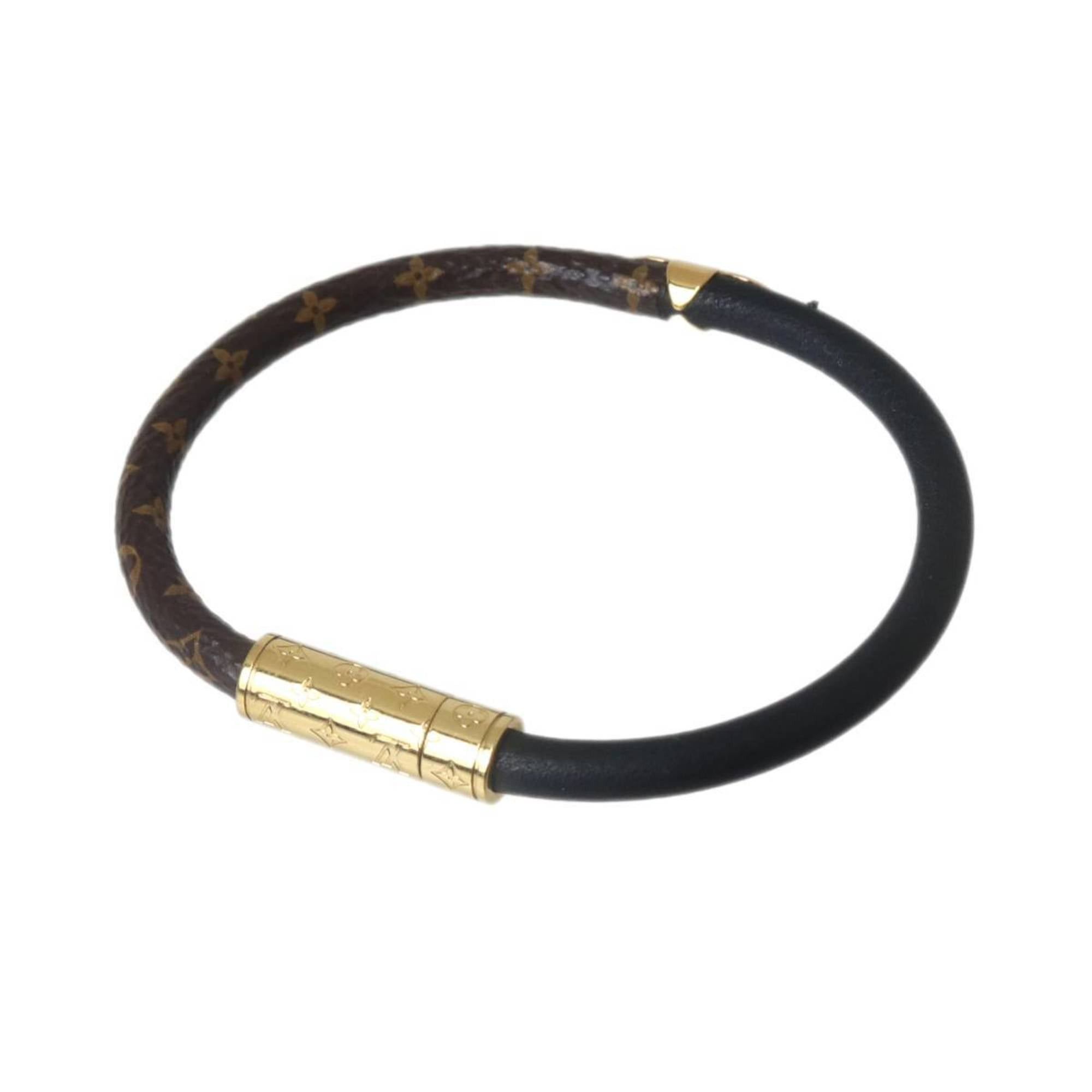 Louis Vuitton Louis Vuitton Daily Condensal Monogram Brasslet in and Black, M6431F BC1201 Size ONE SIZE - 1 Thumbnail
