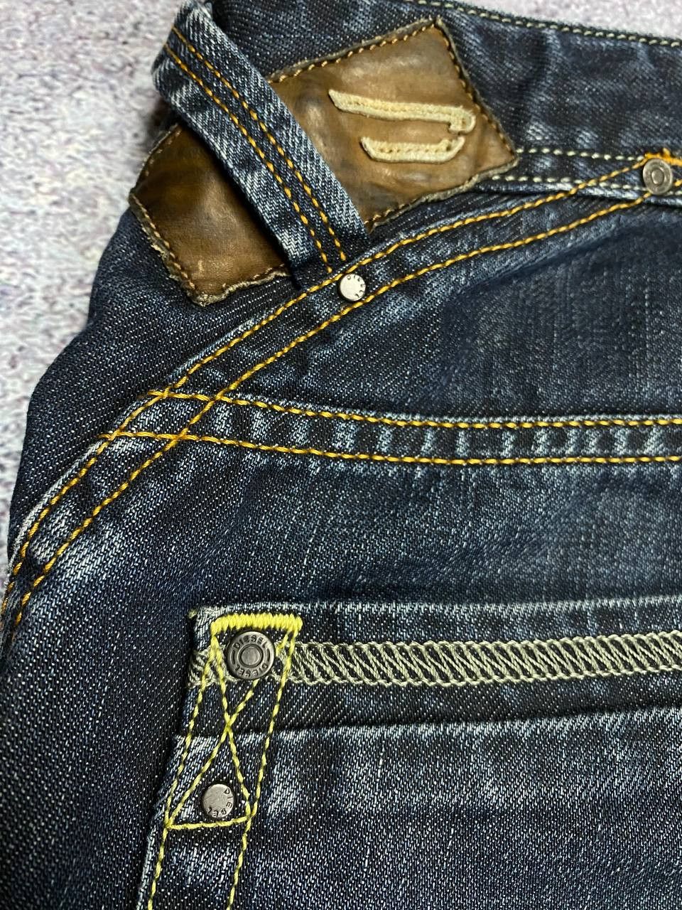 Diesel VERY RARE Vintage Y2K Diesel Distressed Jeans Denim Pants Size US 32 / EU 48 - 5 Thumbnail