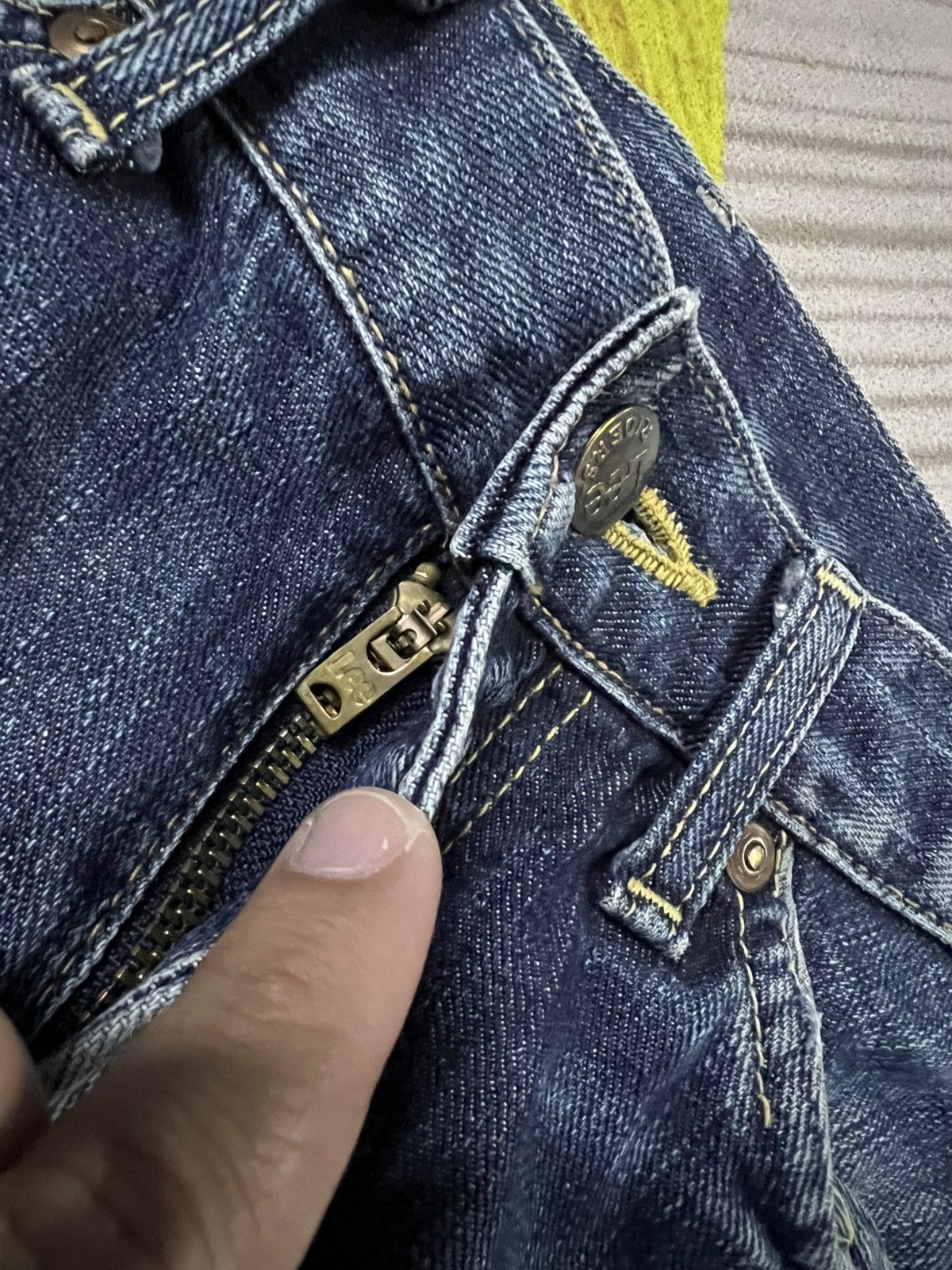 Japanese Brand 💥Flare💥Vintage Lee Riders Distress Jean Size US 30 / EU 46 - 15 Thumbnail