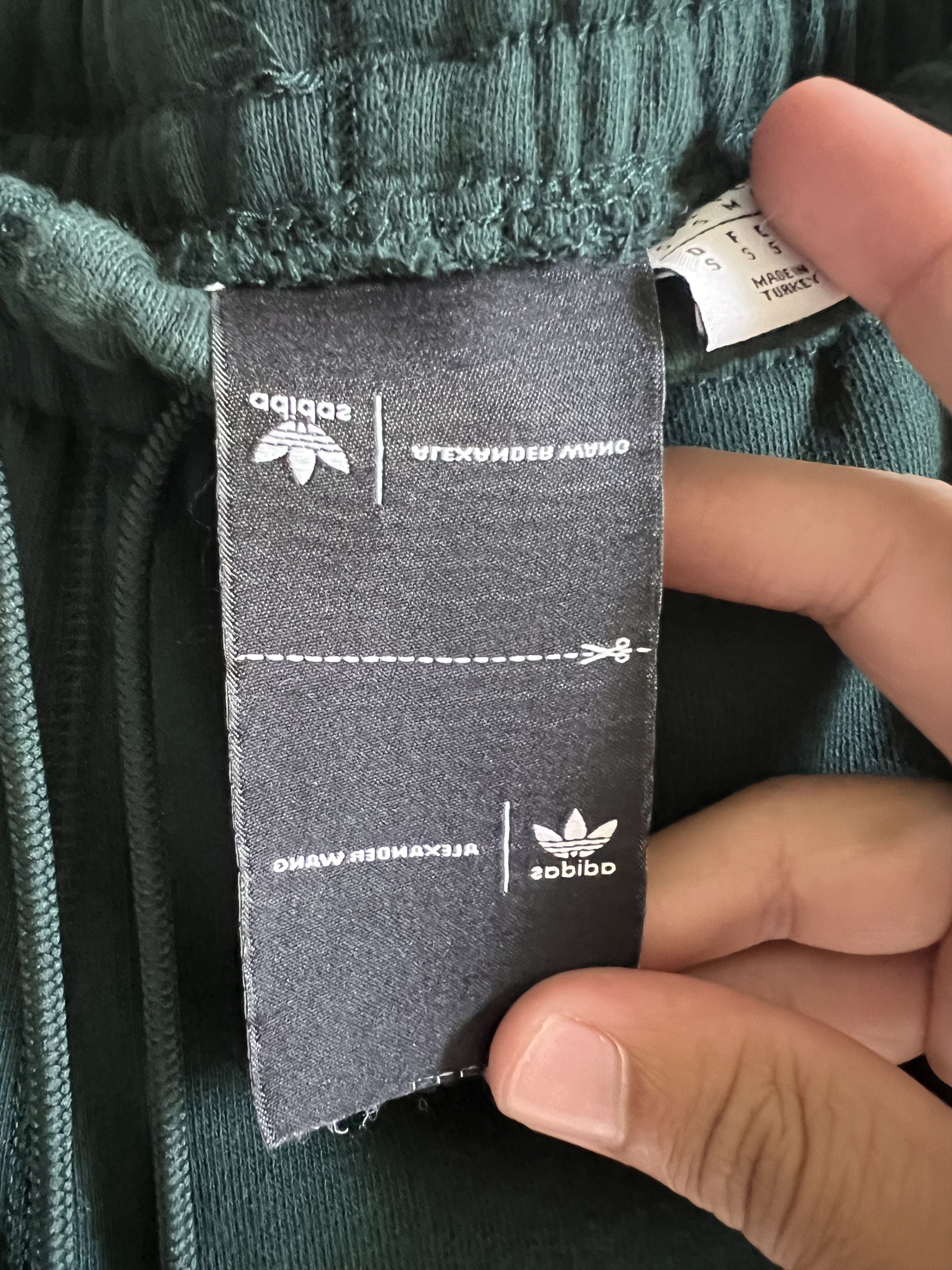 Adidas × Alexander Wang Alexander Wang x Adidas green Inside Out Sweatpants Size US 31 - 3 Thumbnail