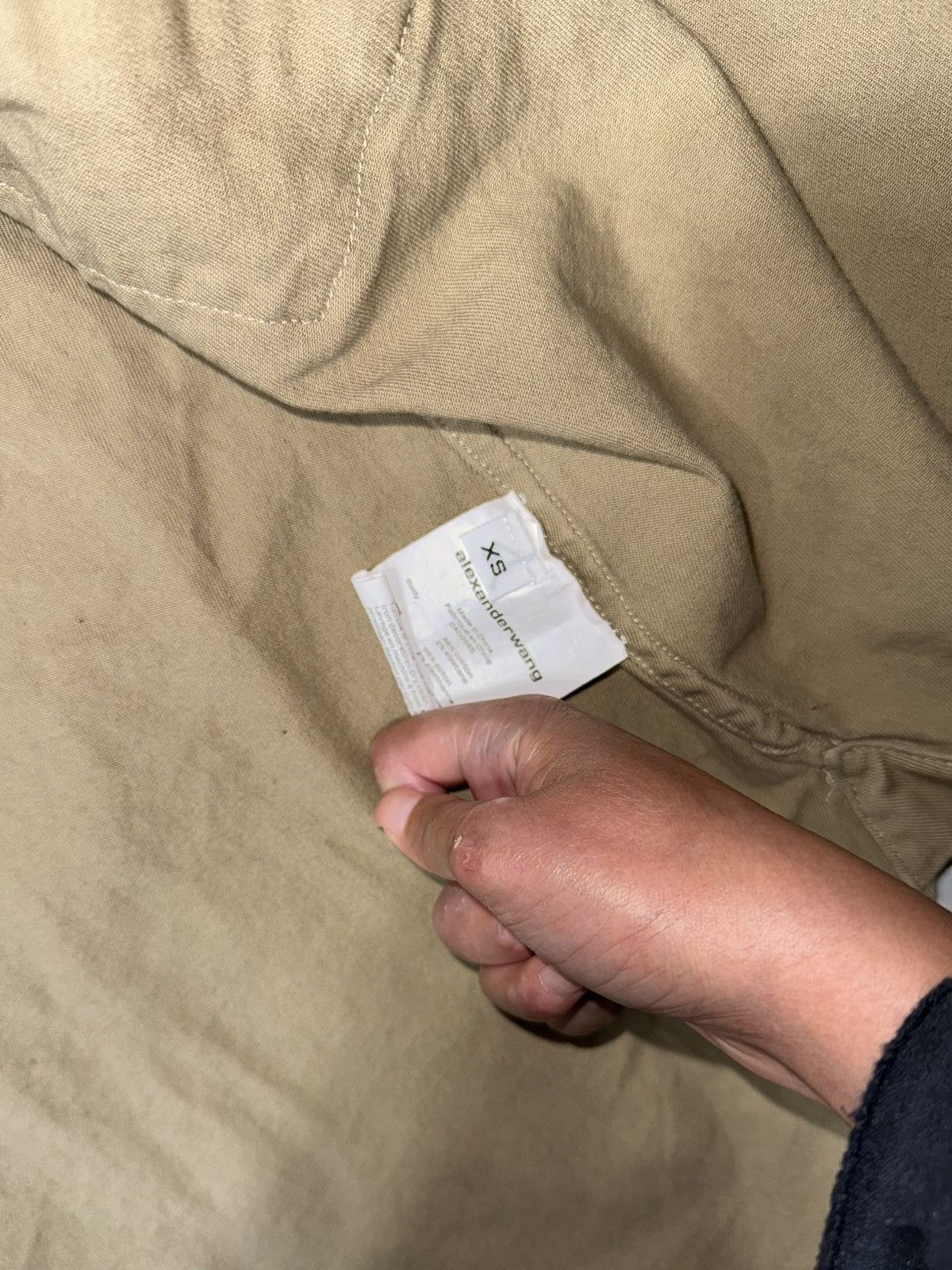Alexander Wang Alexander Wang Military Work Shirt Button Down Size XS Size US XS / EU 42 / 0 - 4 Thumbnail