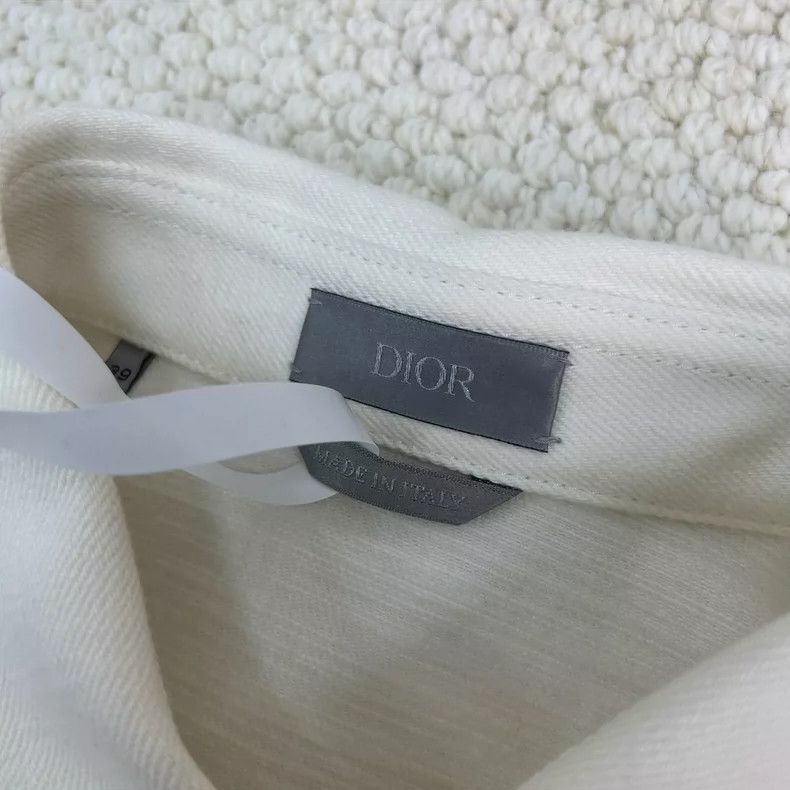 Dior Dior Size39 Limited embroidered shirt for the Year of the O Size US XXS / EU 40 - 4 Thumbnail