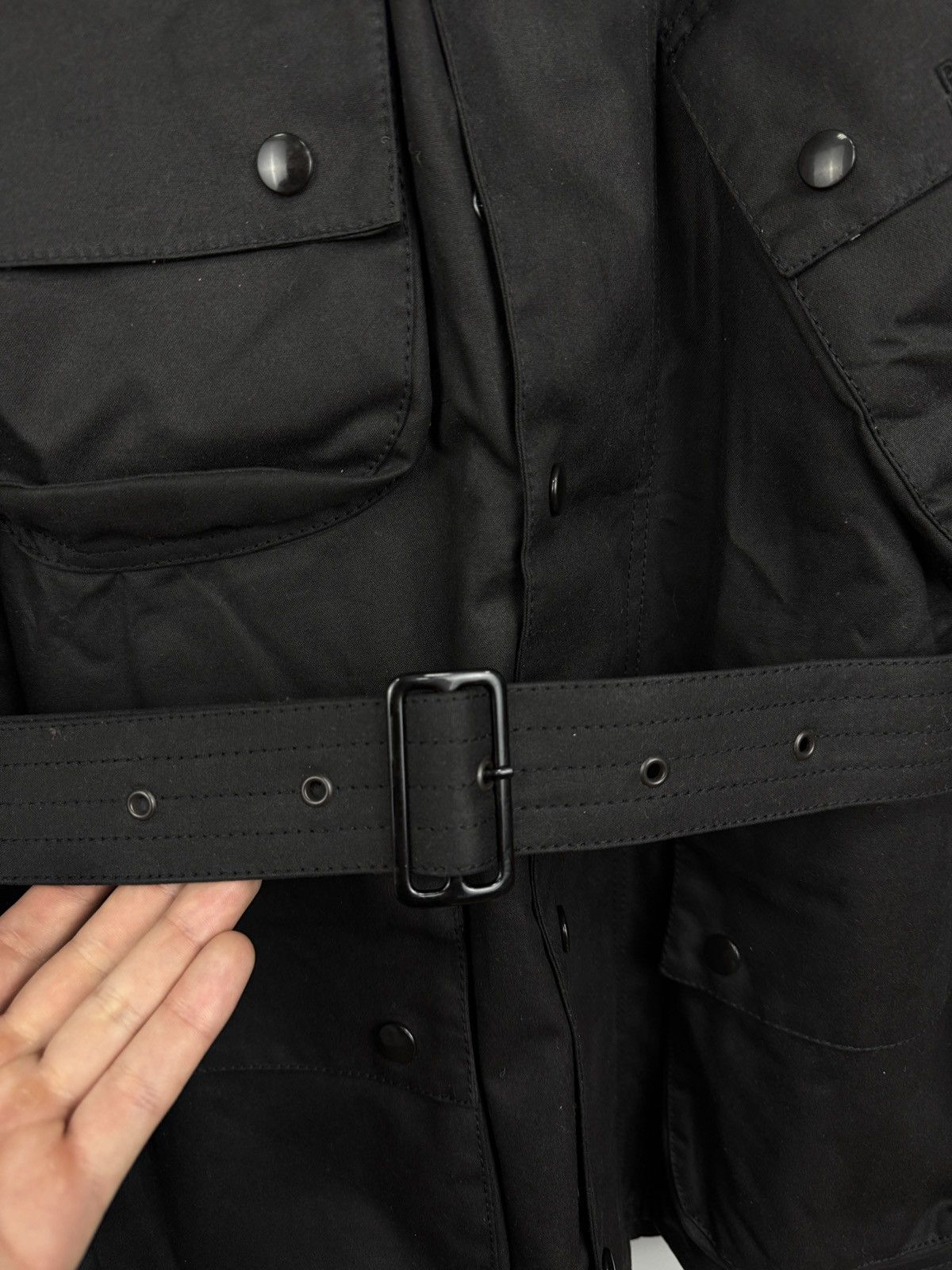 Barbour 🏴󠁧󠁢󠁥󠁮󠁧󠁿❗️NEW Barbour International A7 Wax Jacket Reflective Retro Size US M / EU 48-50 / 2 - 11 Thumbnail