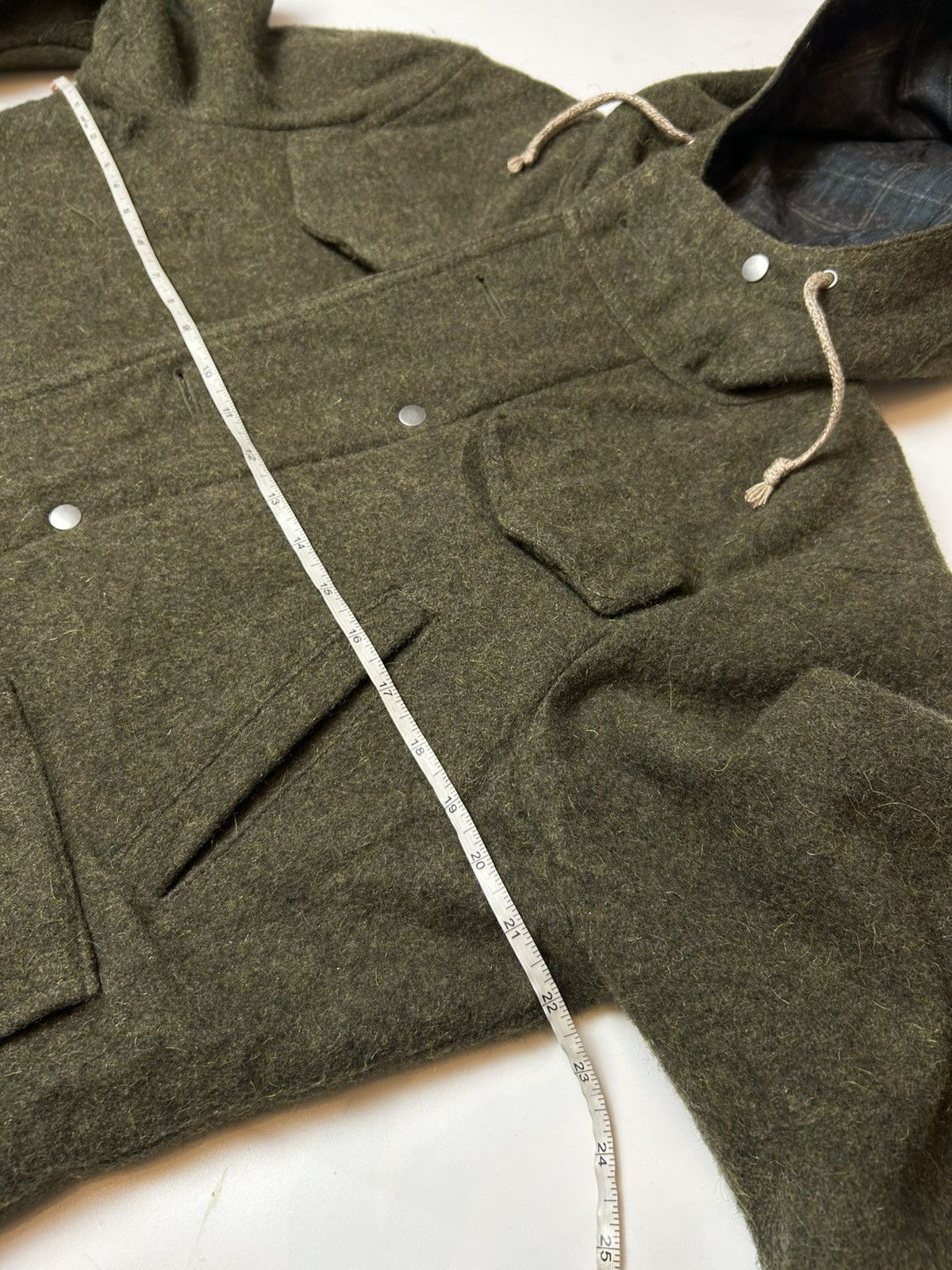 Japanese Brand CREDIMI WOOL HOODIE JACKET Size US M / EU 48-50 / 2 - 5 Thumbnail