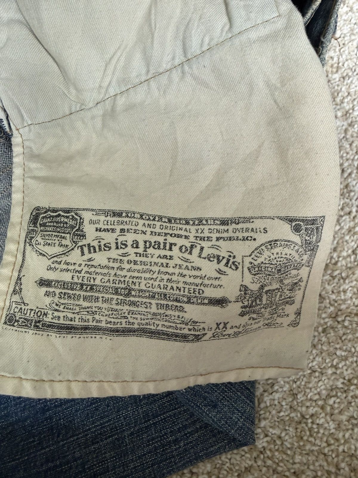 Levi's Vintage Levi’s 501 Distressed Thrashed Denim Size US 30 / EU 46 - 10 Thumbnail