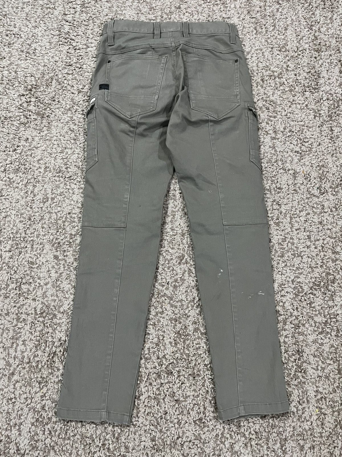 Japanese Brand Iz Frontier Skinny Punk Gorpcore Cargo Jeans Size US 31 - 8 Thumbnail
