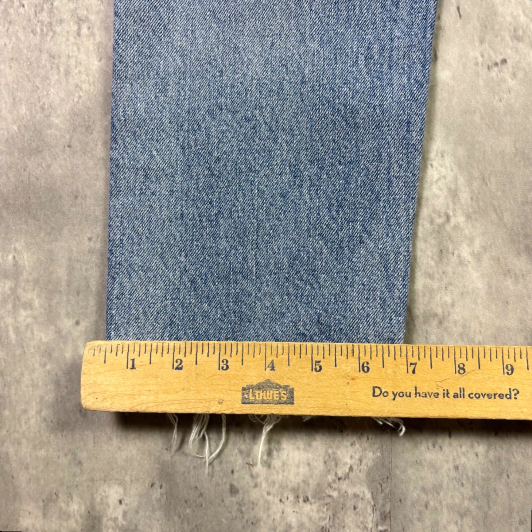 Levi's VINTAGE Levi's 512 Slim Fit Jeans Light Wash Distressed Mens 32x30 Jeans Size US 32 / EU 48 - 4 Thumbnail