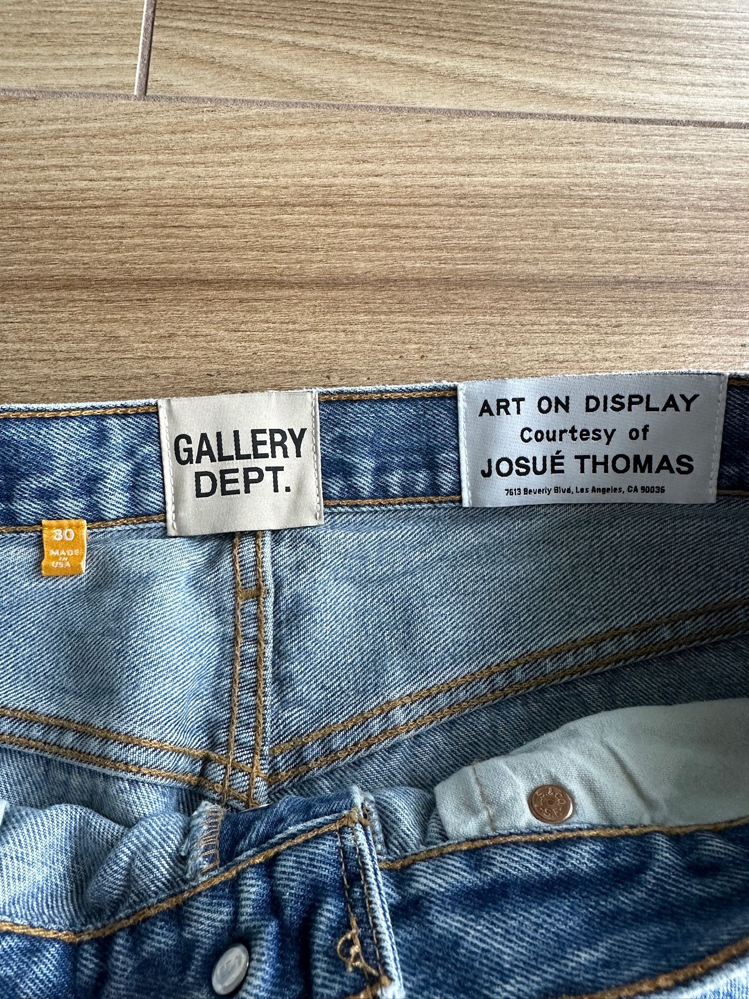 Gallery Dept. GALLERY DEPT. Denim Jeans Size US 30 / EU 46 - 3 Thumbnail