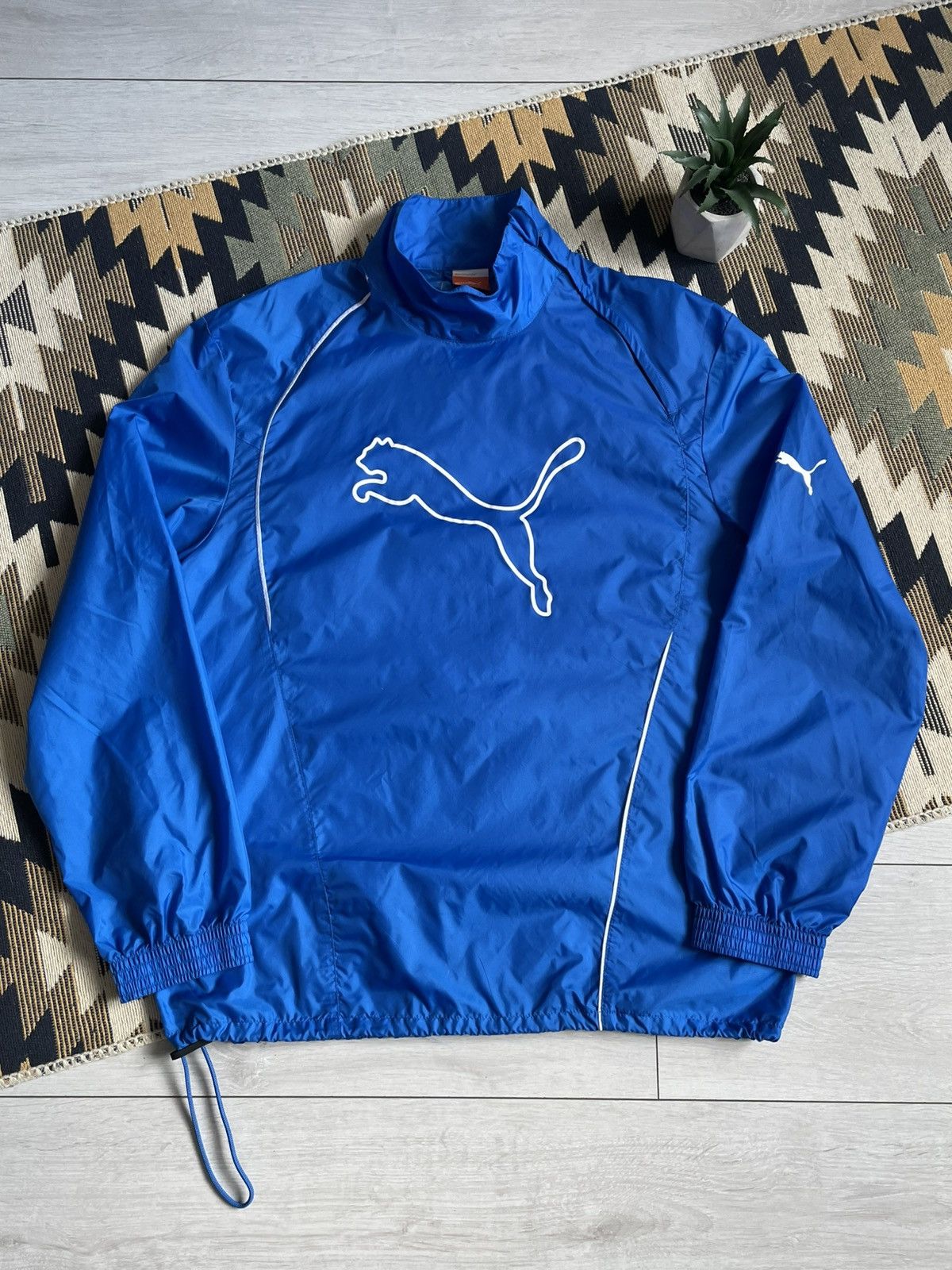 Puma × Vintage Vintage Puma Nylon Big Logo Jacket Size US M / EU 48-50 / 2 - 1 Thumbnail