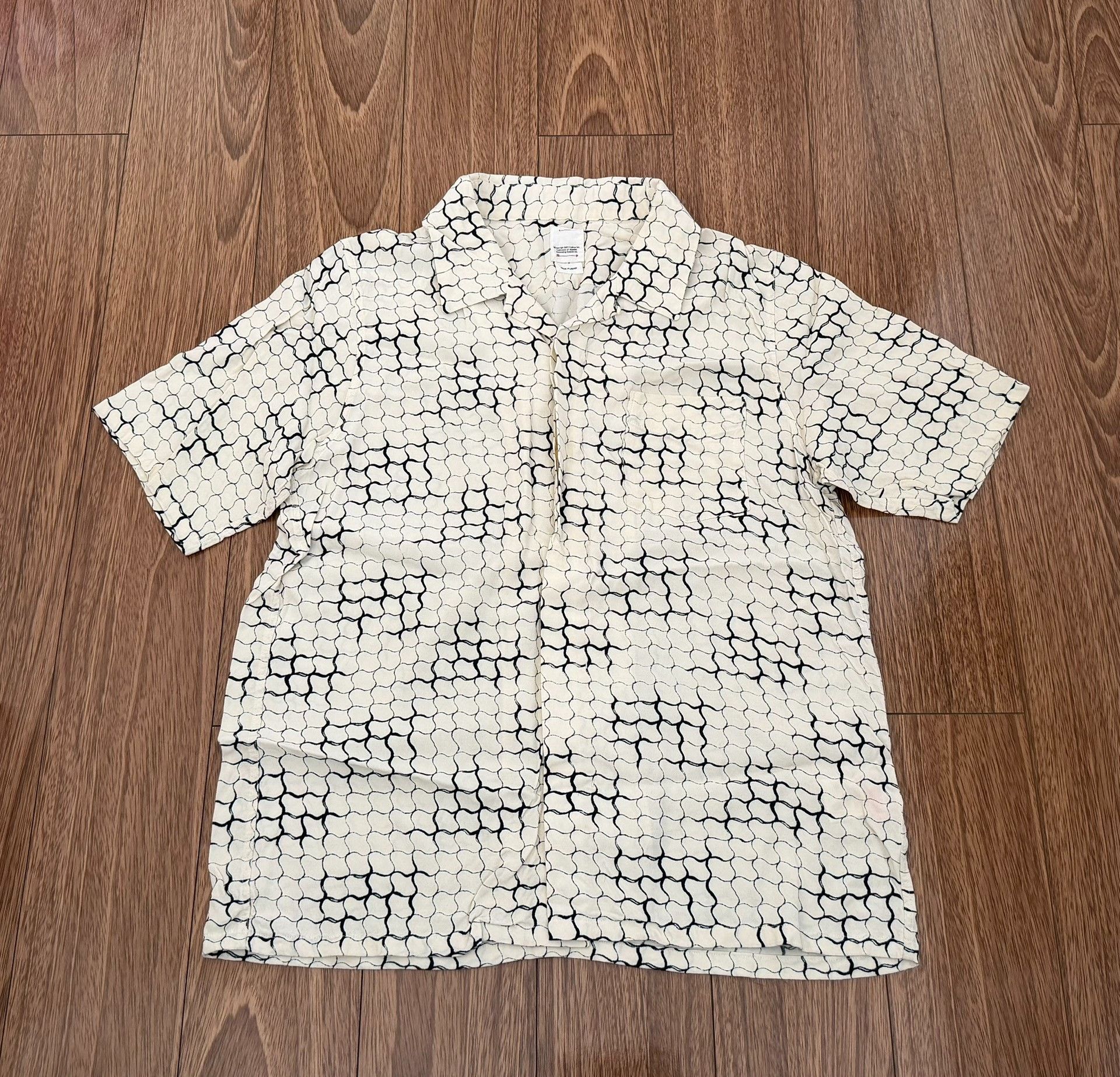 Visvim VISVIM Free Edge S/S Lattice Shirt Size US L / EU 52-54 / 3 - 1 Thumbnail