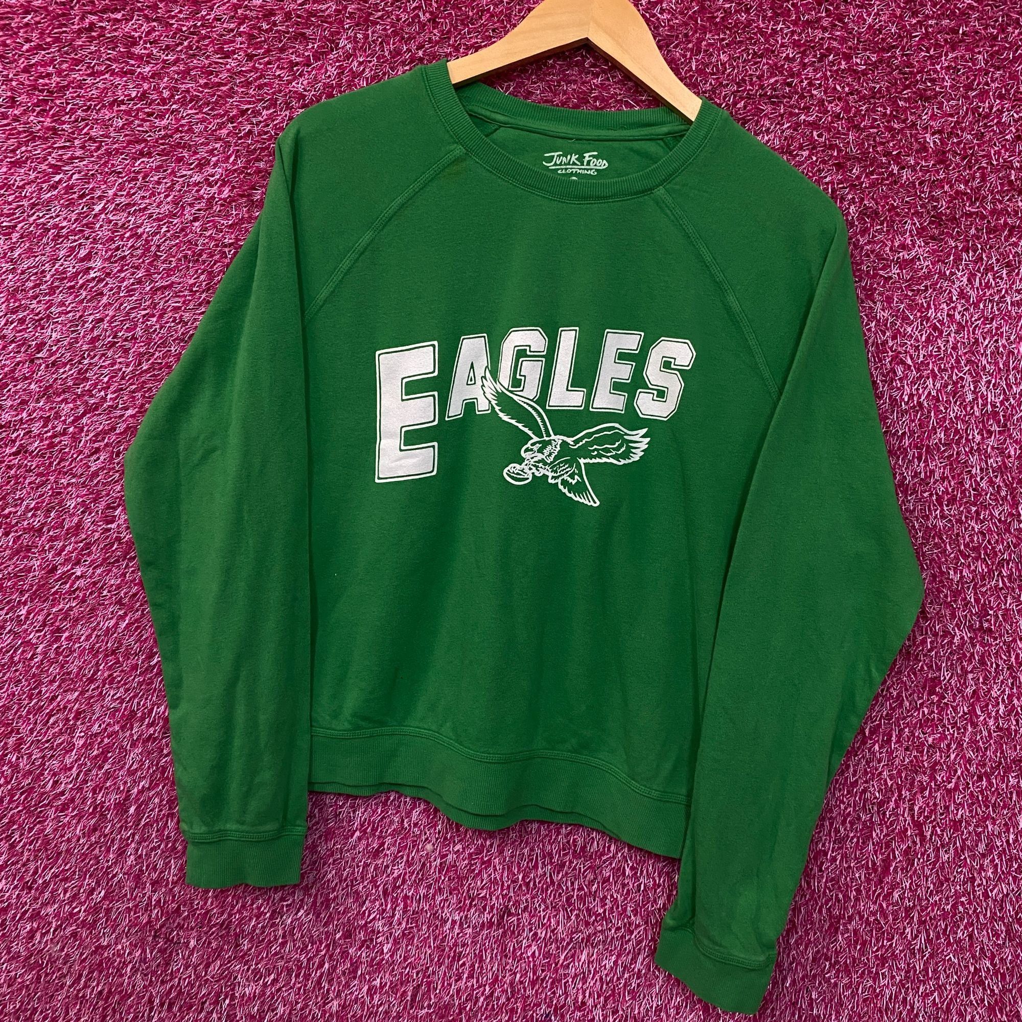 Junk Food Junk Food Philadelphia Eagles Crop Crewneck Sweatshirt Mediu Size M / US 6-8 / IT 42-44 - 3 Thumbnail