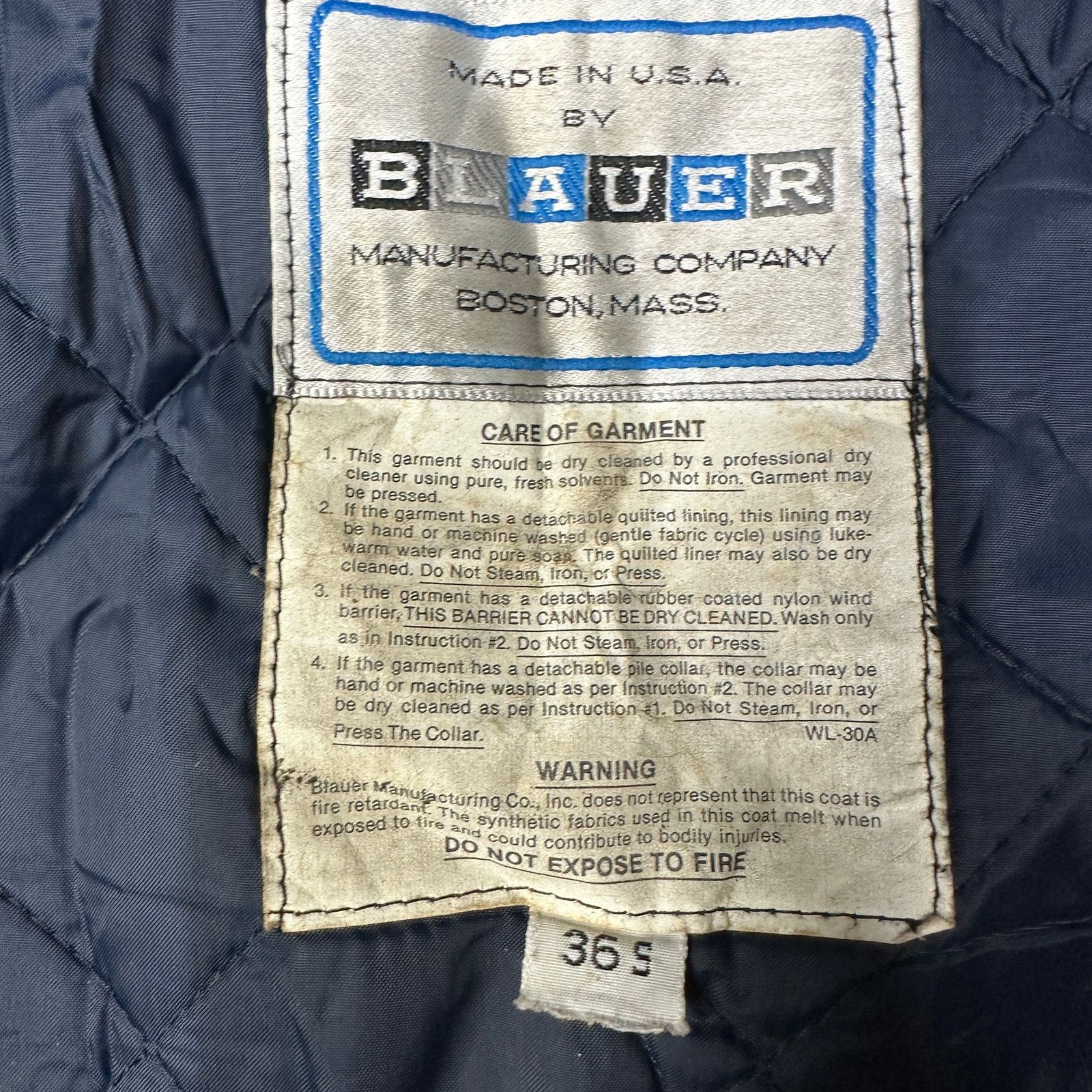 Other Blauer Uniform Jacket Mens 36 Small Removable Liner Police Size US S / EU 44-46 / 1 - 2 Thumbnail