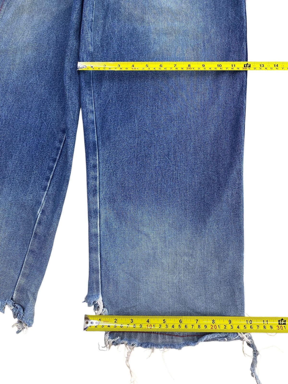 Japanese Brand Japanese Brand Acid Blue Wash Style Baggy Jeans Size US 32 / EU 48 - 8 Thumbnail
