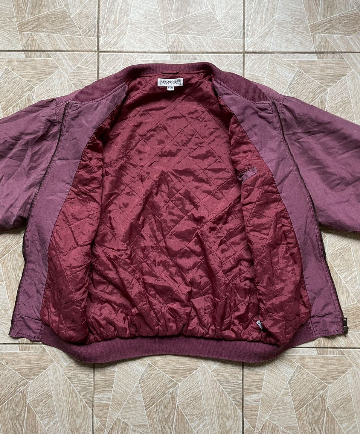 Designer × Vintage Vintage Designer Marco Giordani Linea Uomo Silk Jacket Size US S / EU 44-46 / 1 - 8 Thumbnail