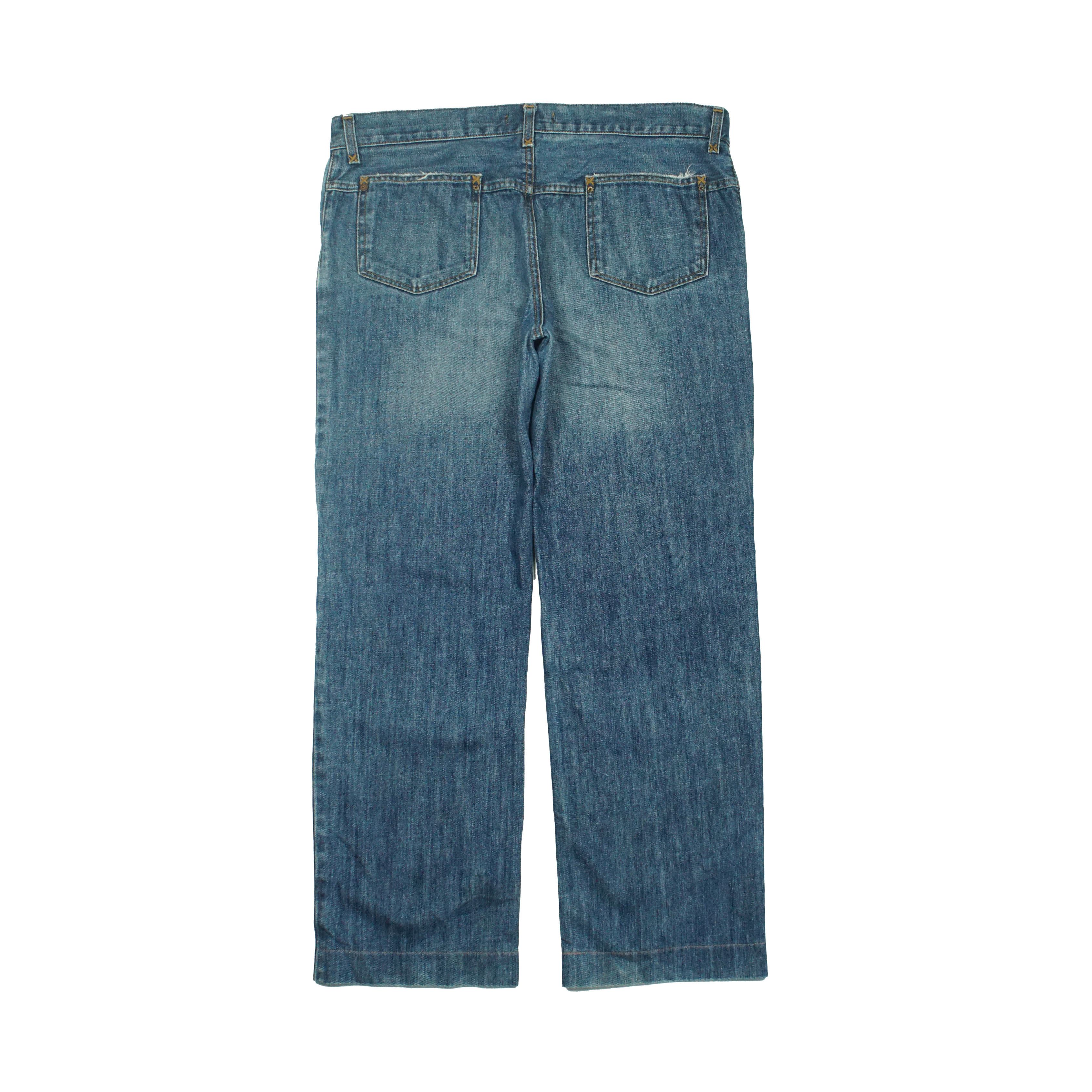 Dolce & Gabbana *NoTariff Dolce & Gabbana Denim Pants Size US 36 / EU 52 - 4 Thumbnail