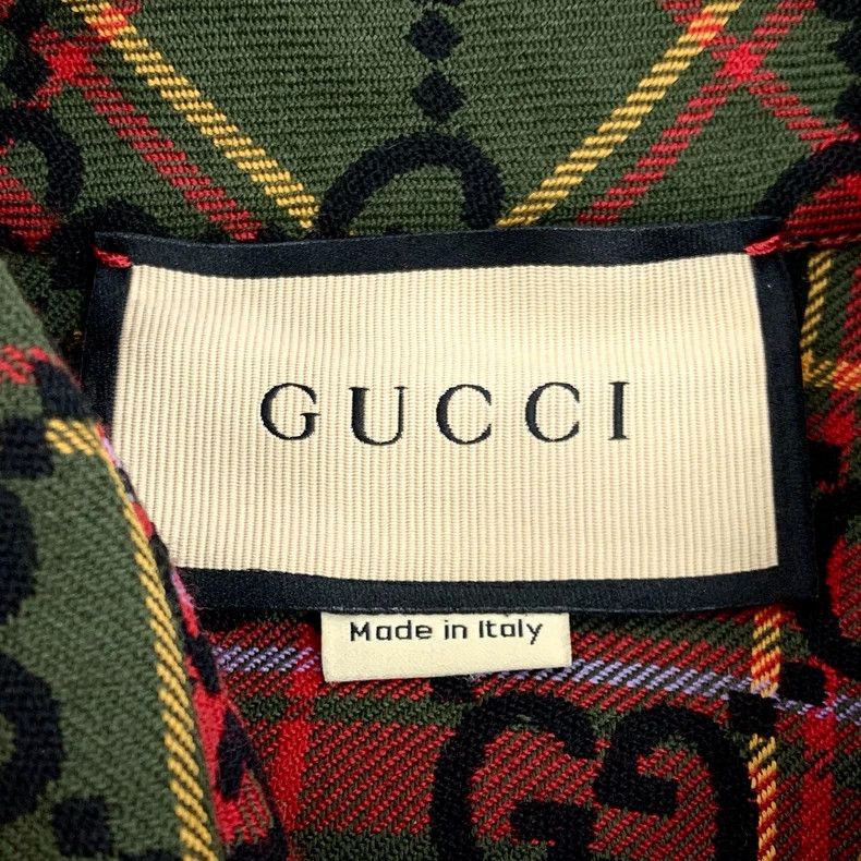 Gucci Gucci 23 Exquisite color-blocked logo jacquard full-print Size US XS / EU 42 / 0 - 5 Thumbnail