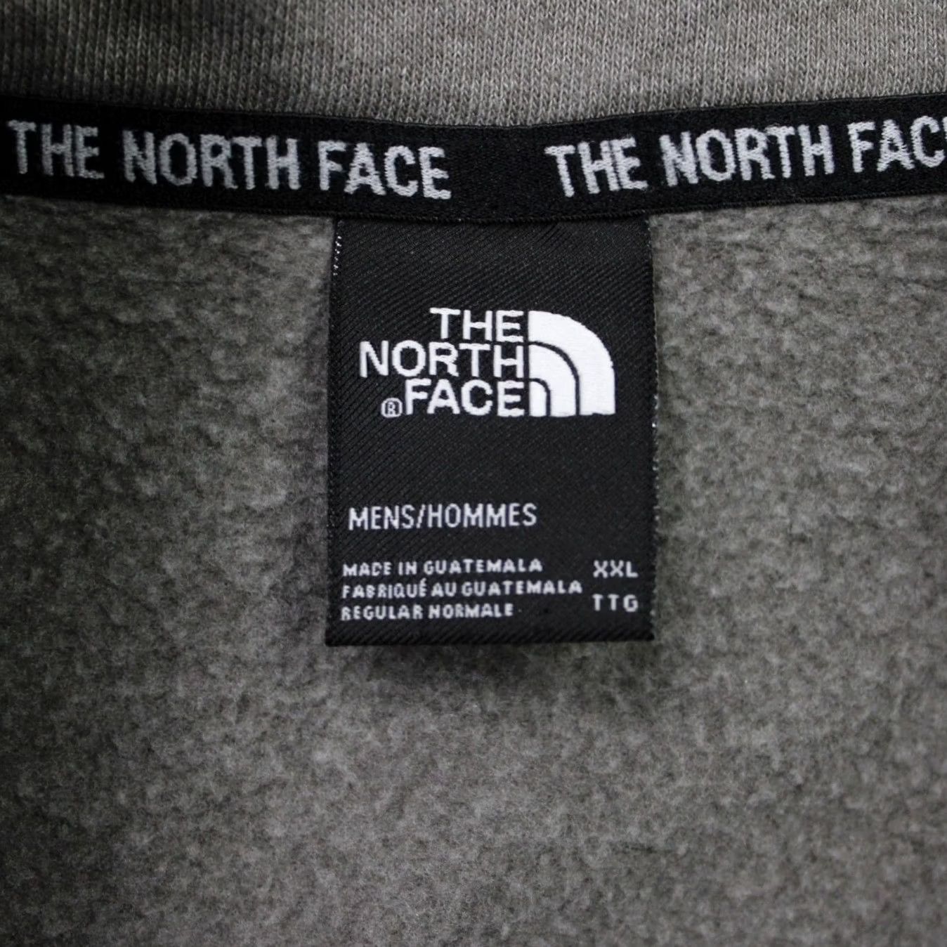 The North Face The North Face Sweatshirt Mens 2XL Gray Long Sleeve 1/4 Snap Fleece Pullover NNF Mock Neck Sweatshirt Mens 2XL Gray Size US XXL / EU 58 / 5 - 6 Thumbnail